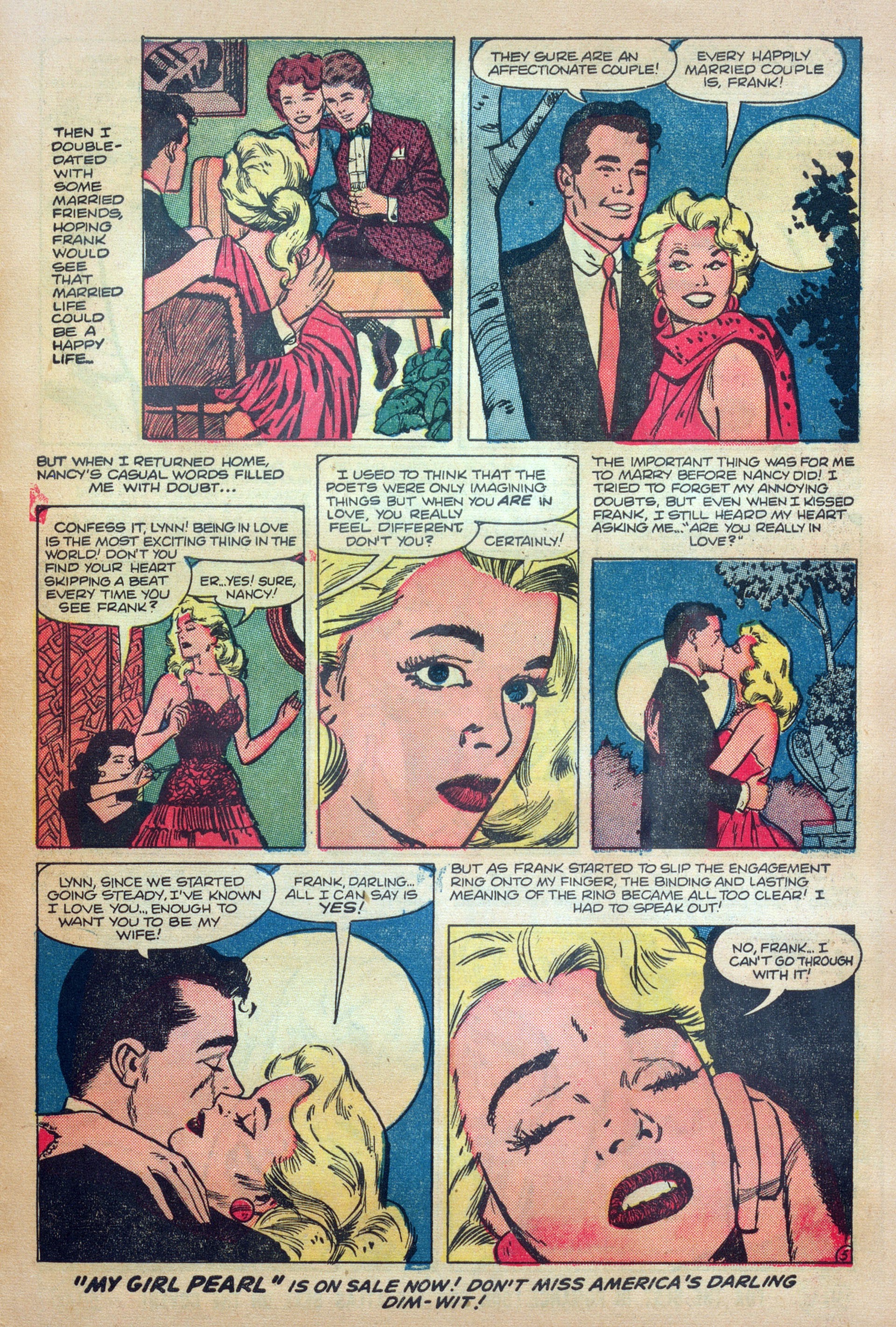 Read online Love Romances comic -  Issue #50 - 31
