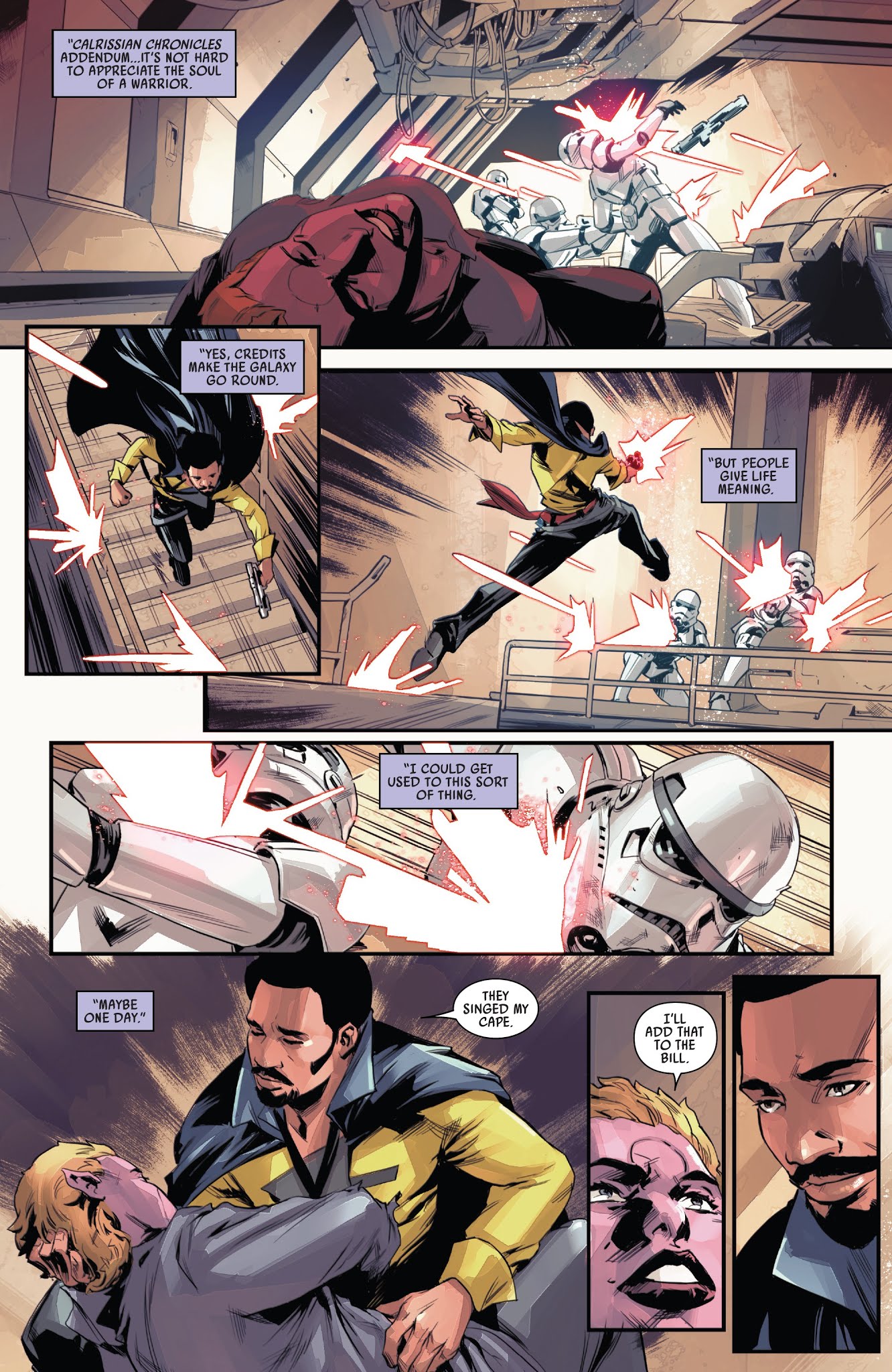 Read online Star Wars: Lando: Double Or Nothing comic -  Issue #5 - 13