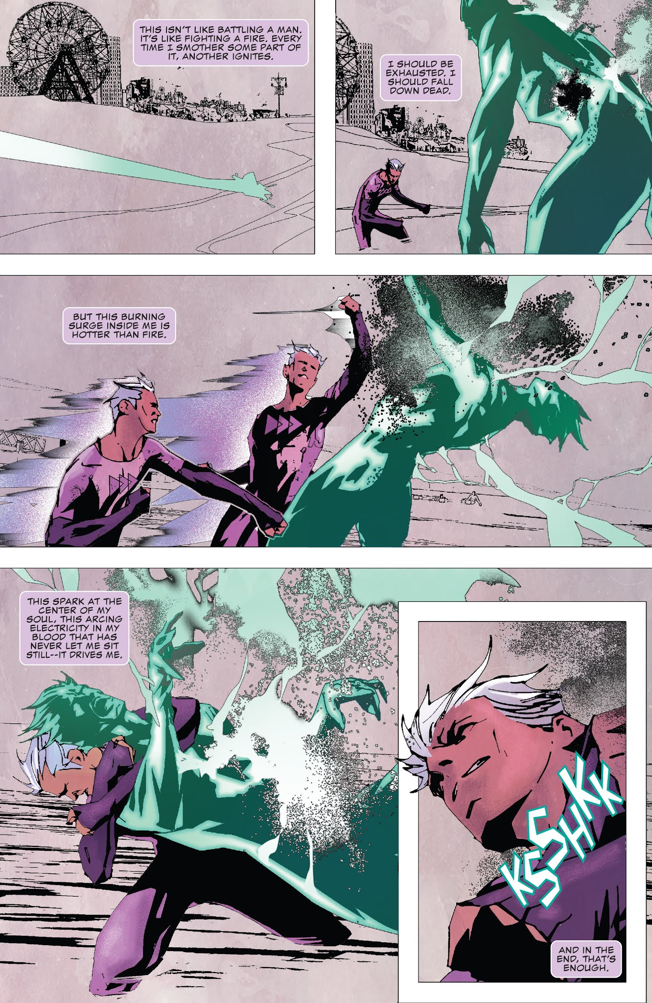 Read online Quicksilver: No Surrender comic -  Issue #1 - 16