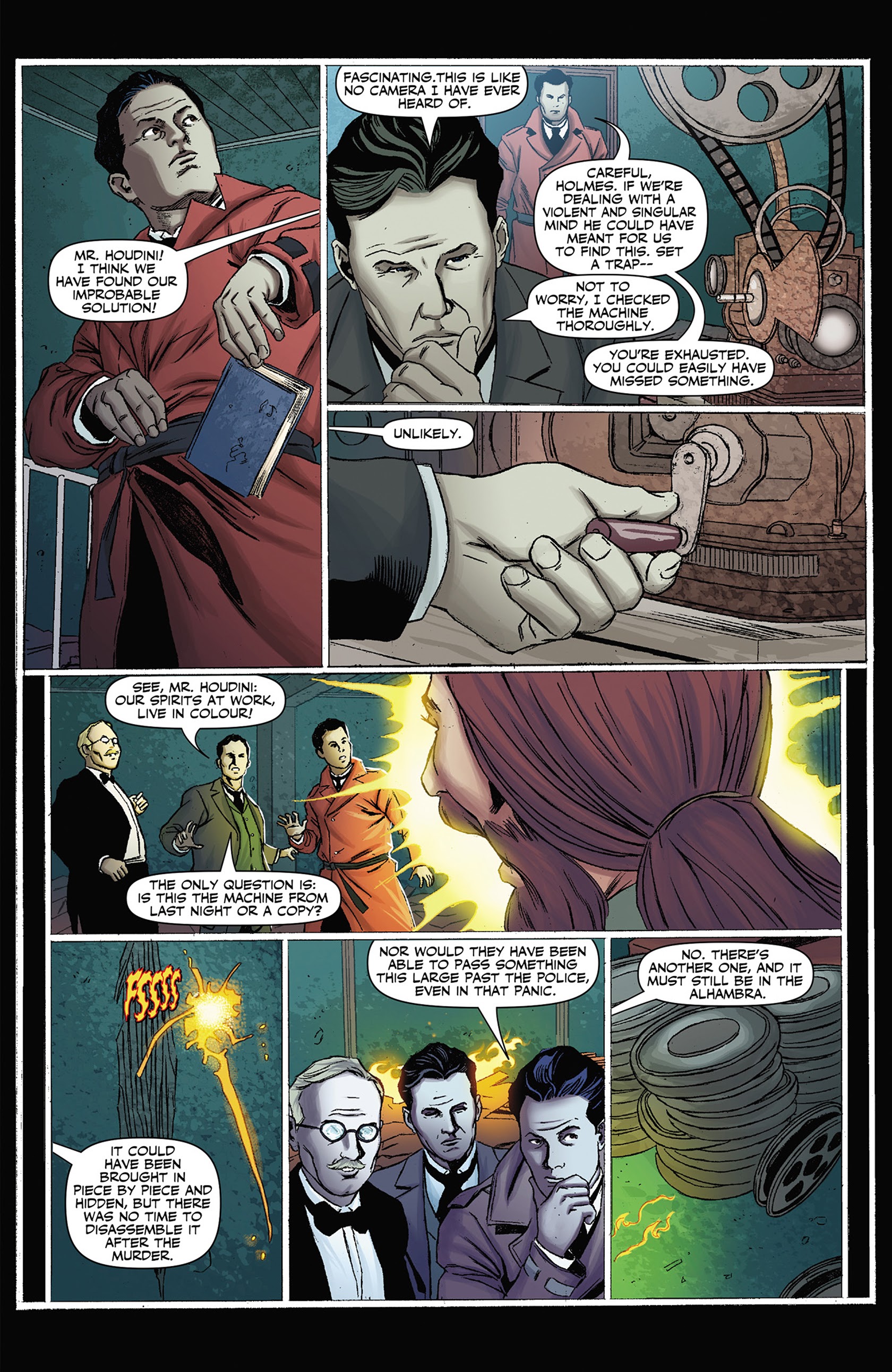 Read online Sherlock Holmes vs. Harry Houdini comic -  Issue #2 - 13