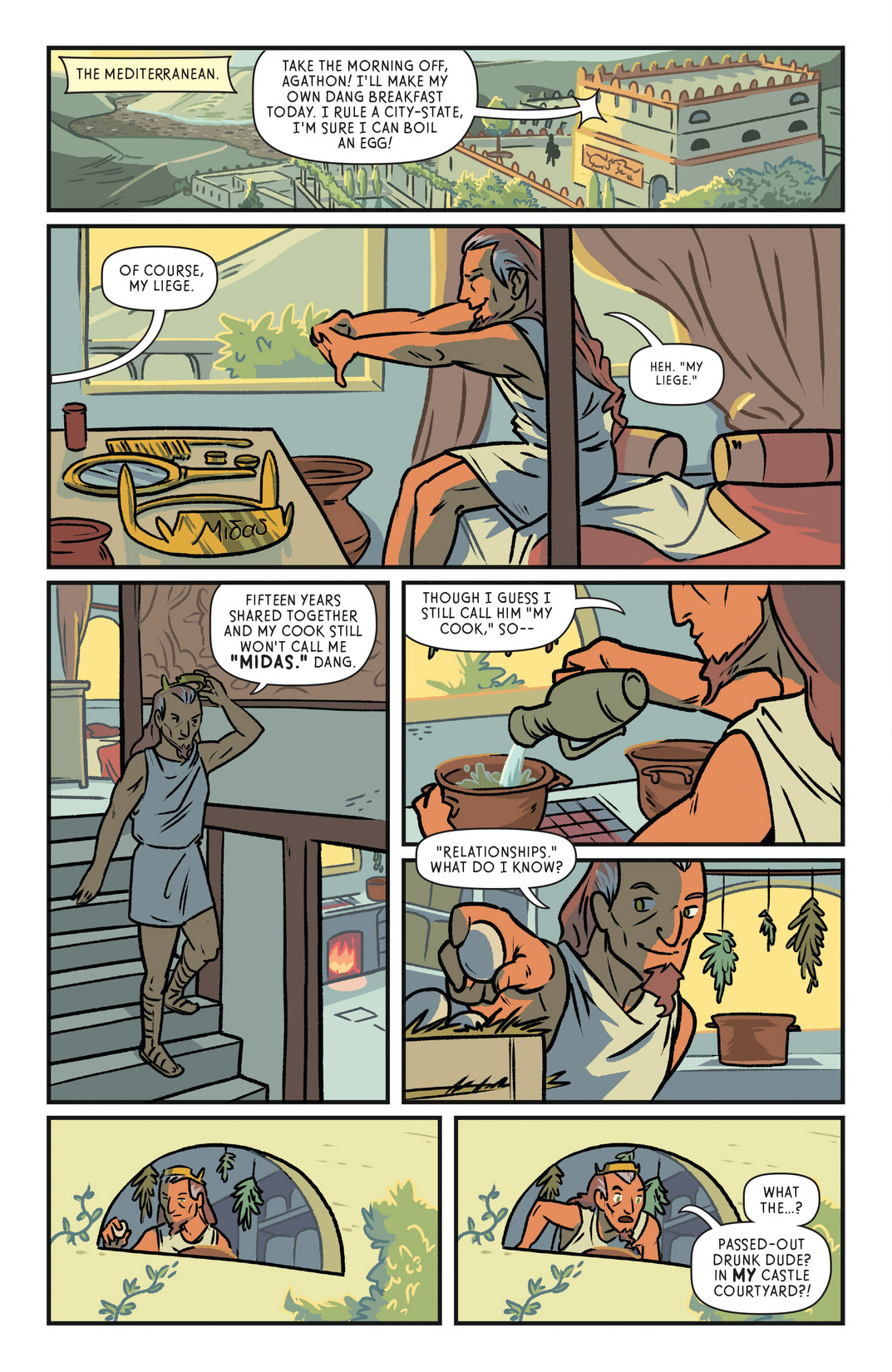 Read online The Midas Flesh comic -  Issue #1 - 10