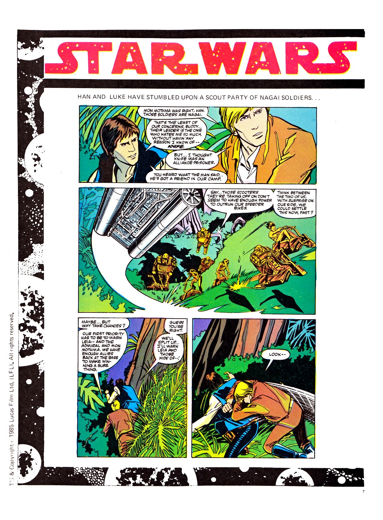Read online Return of the Jedi comic -  Issue #118 - 7