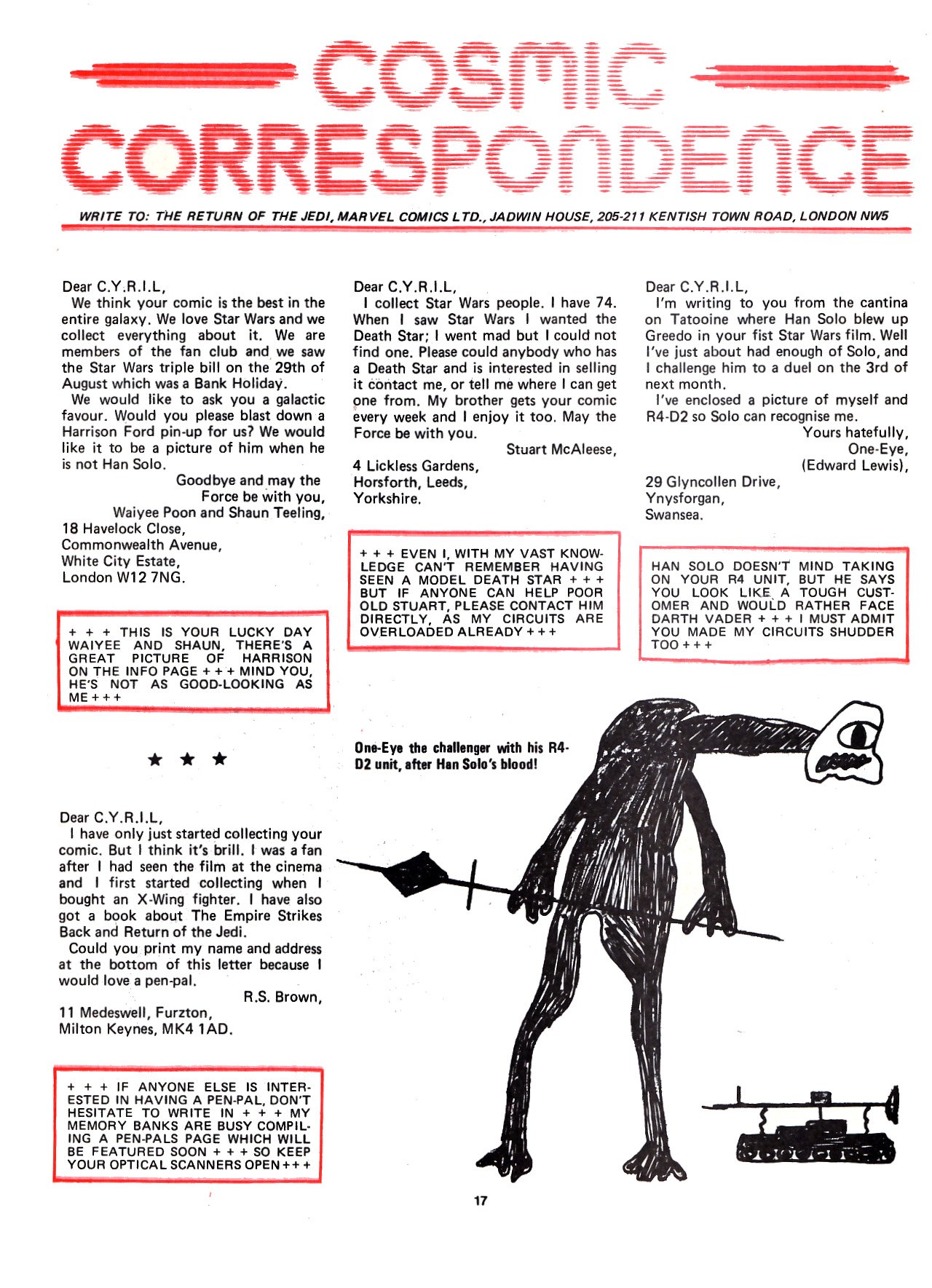 Read online Return of the Jedi comic -  Issue #22 - 17