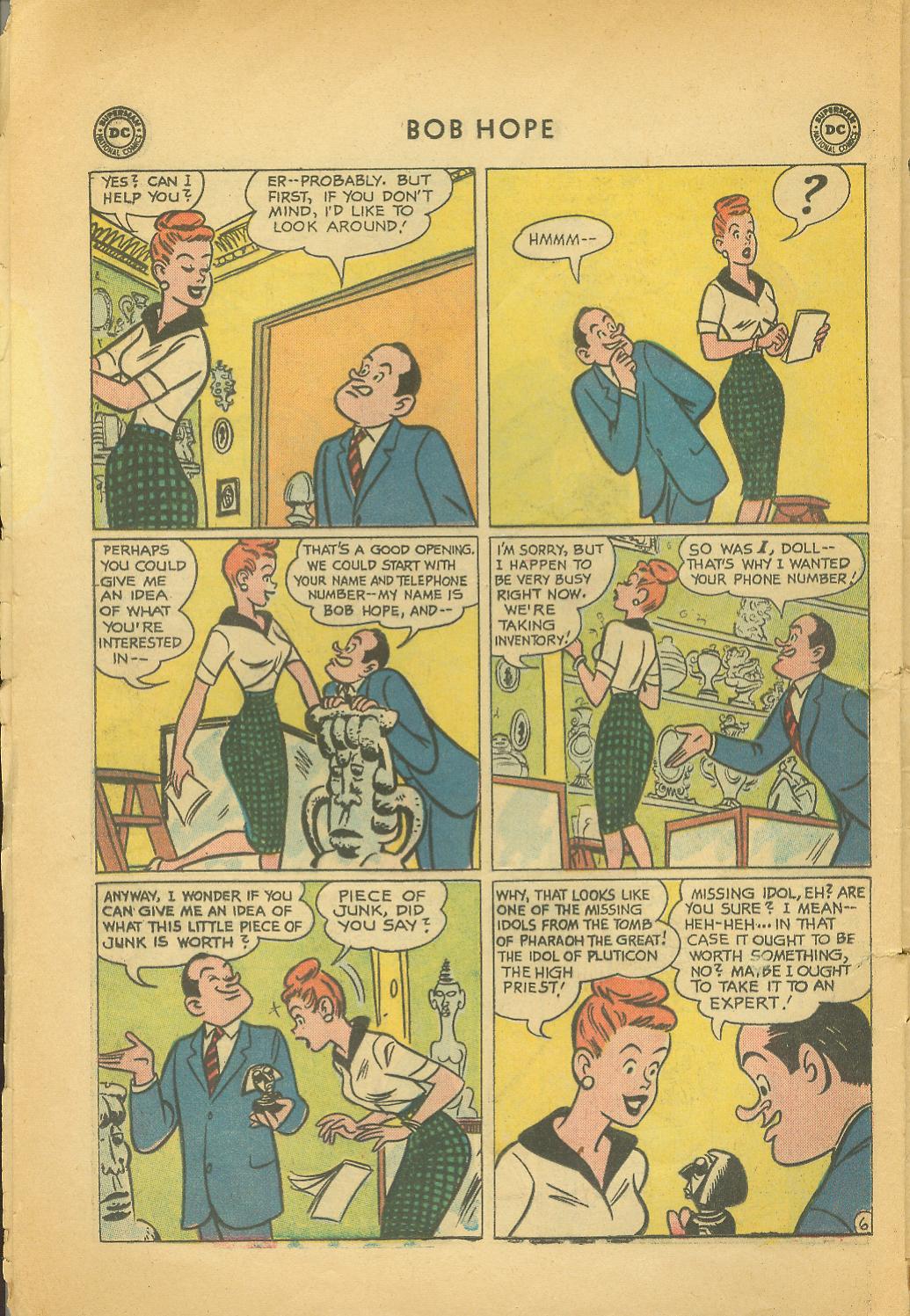 Read online The Adventures of Bob Hope comic -  Issue #64 - 8
