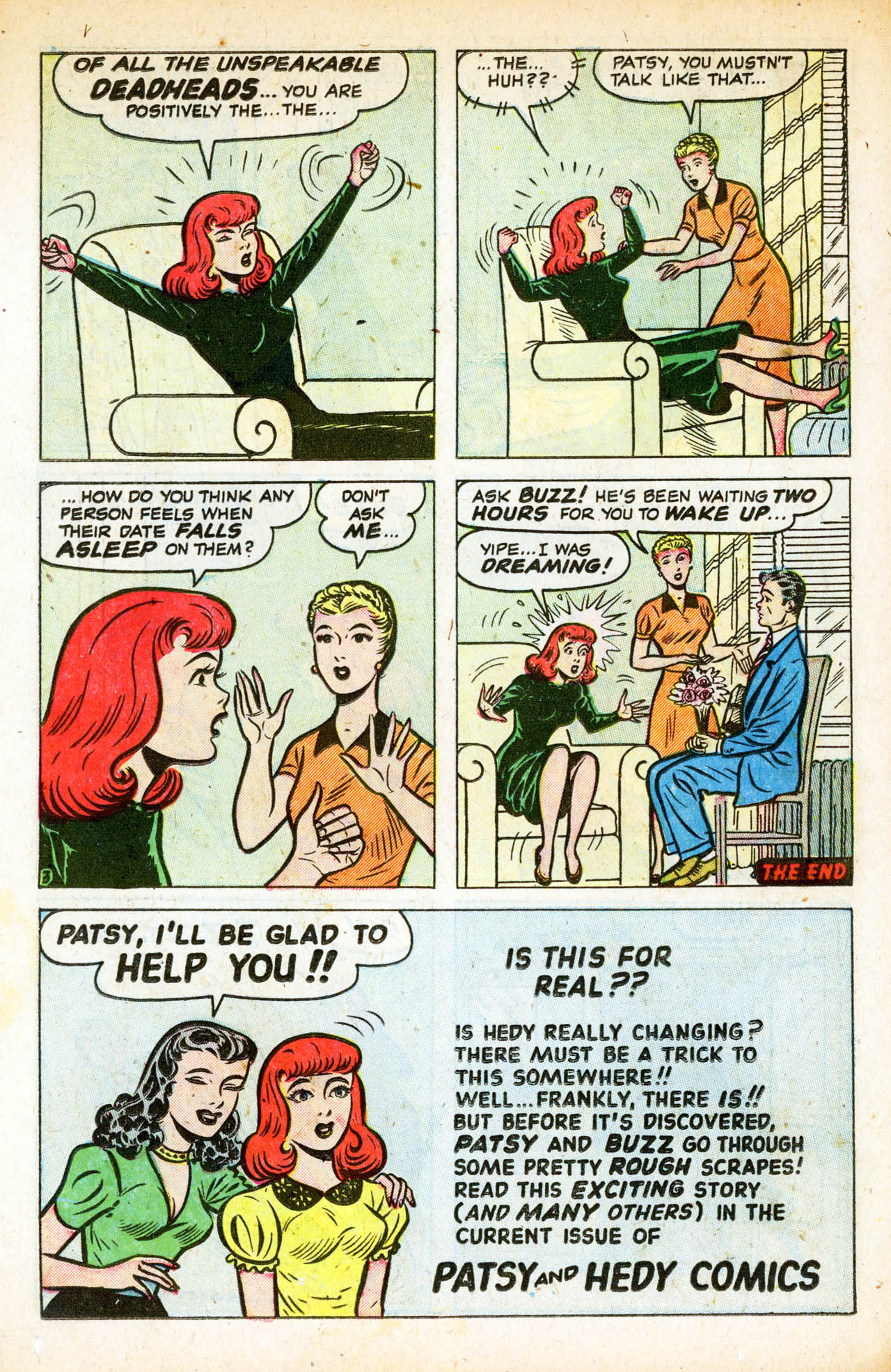 Read online Patsy Walker comic -  Issue #41 - 34