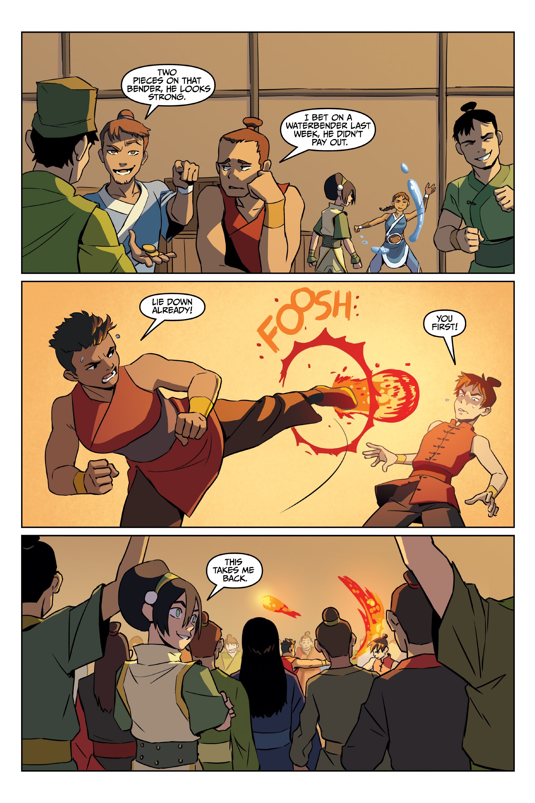 Read online Nickelodeon Avatar: The Last Airbender - Toph Beifong's Metalbending Academy comic -  Issue # TPB - 20