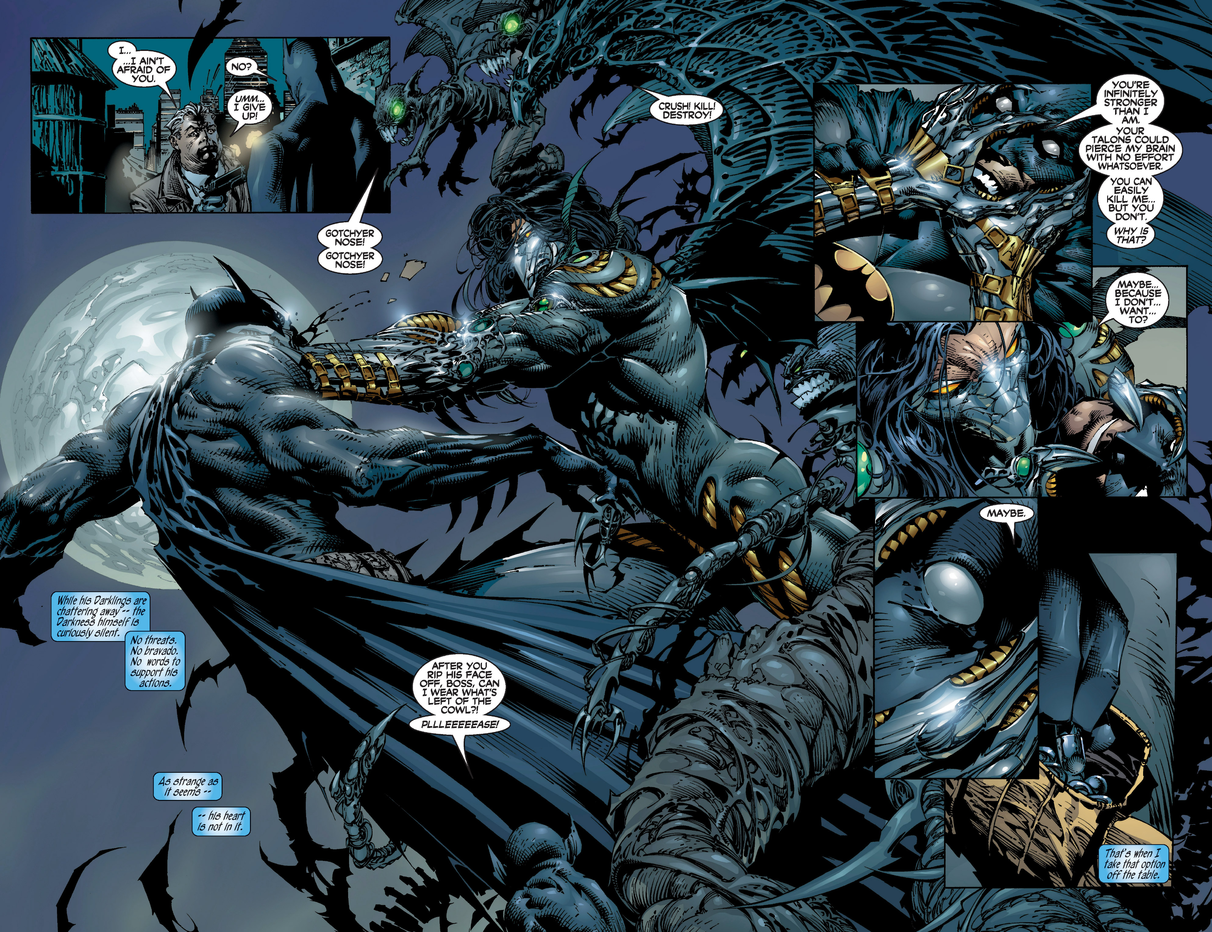 Read online The Darkness: Darkness/Batman & Darkness/Superman 20th Anniversary Collection comic -  Issue # TPB (Part 1) - 34