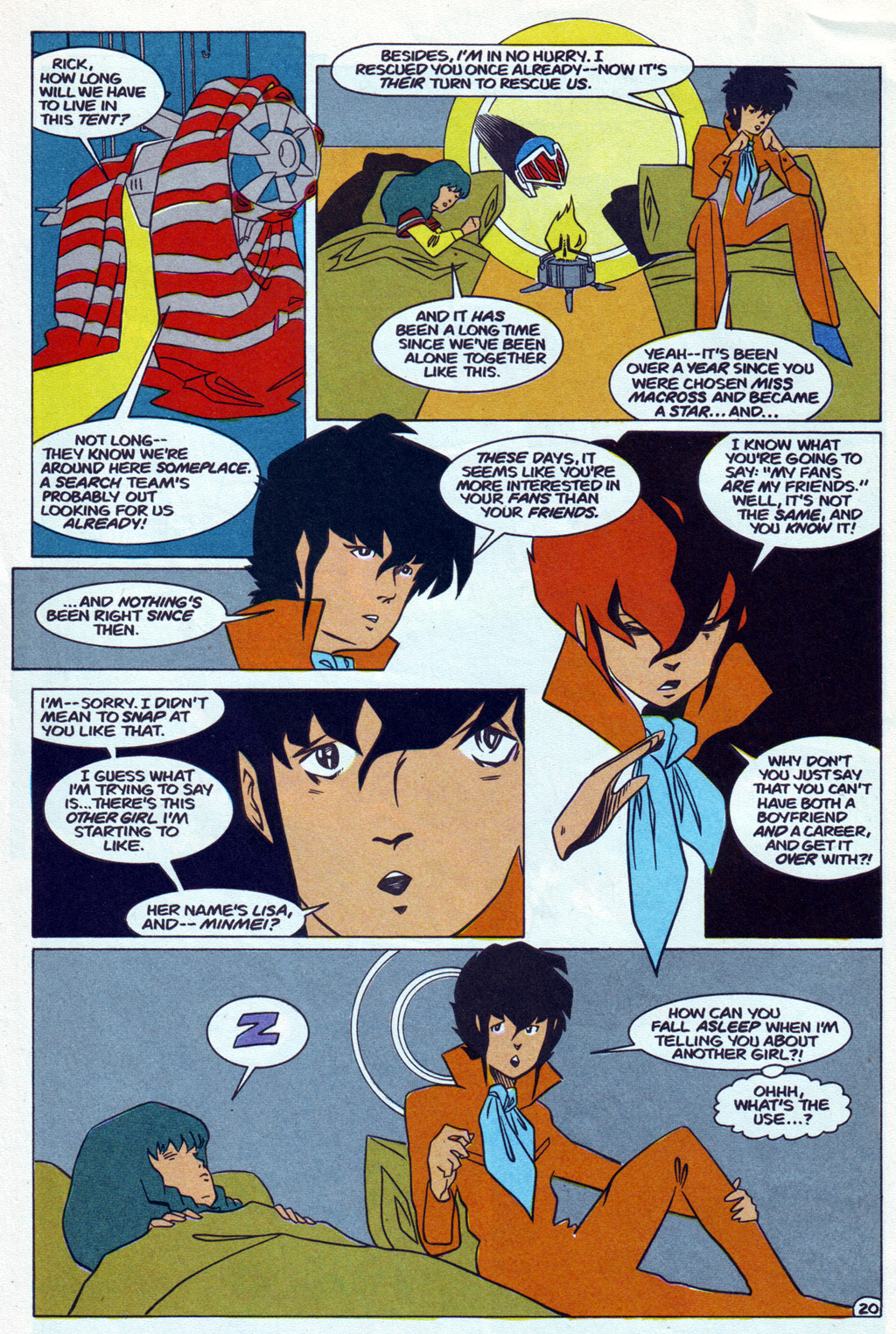Read online Robotech The Macross Saga comic -  Issue #17 - 22