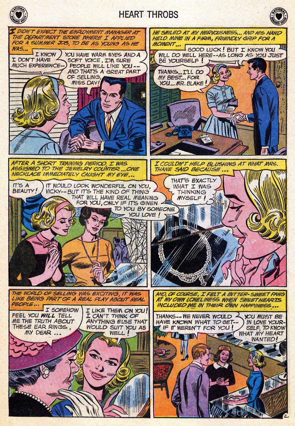 Read online Heart Throbs comic -  Issue #76 - 27