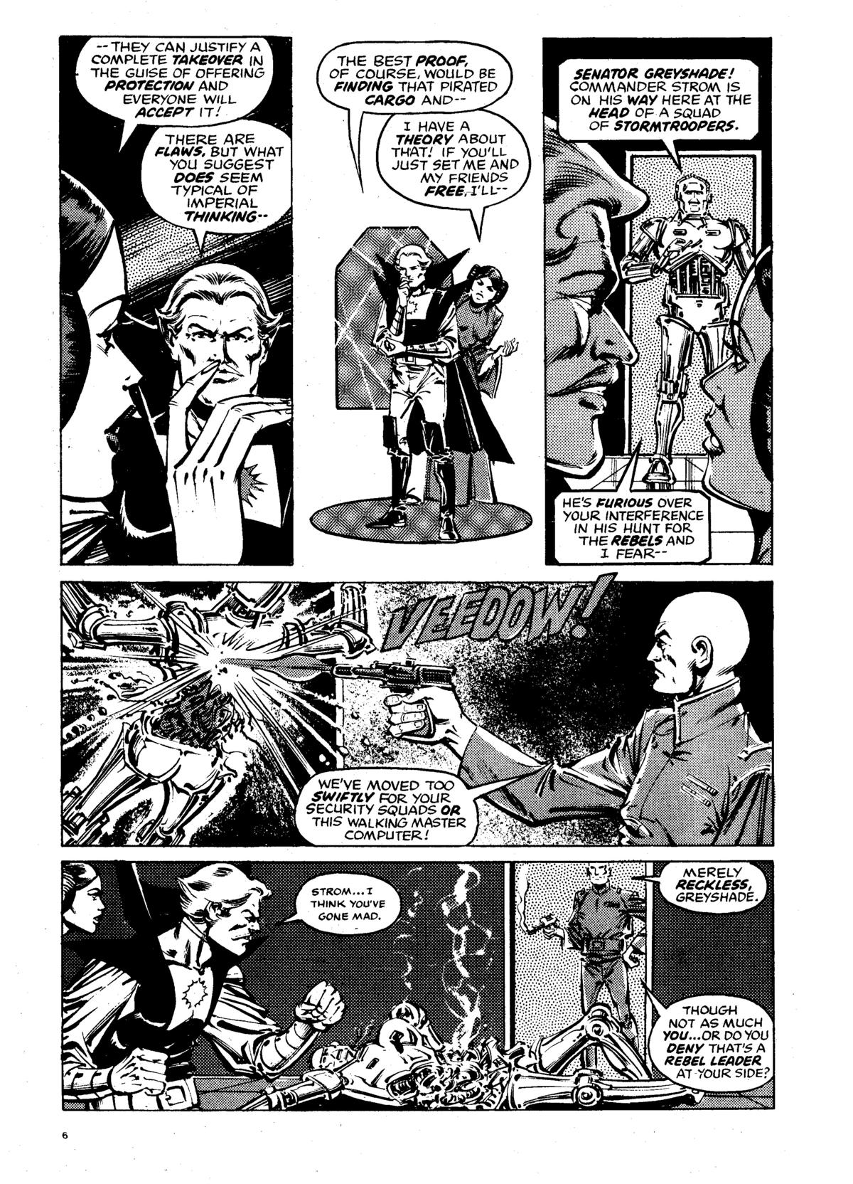 Read online Star Wars Weekly comic -  Issue #38 - 6