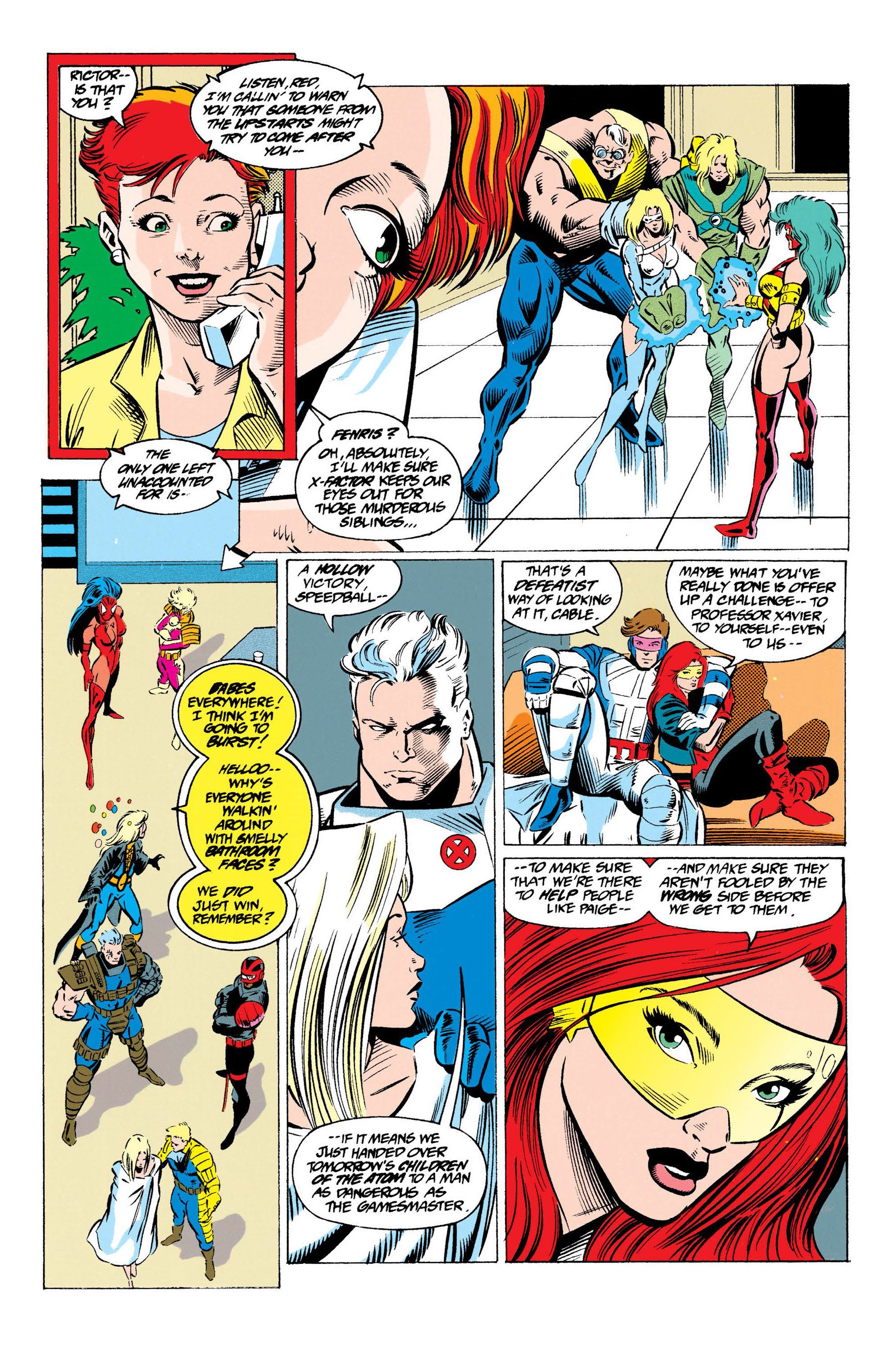 Read online The New Warriors comic -  Issue #46 - 21