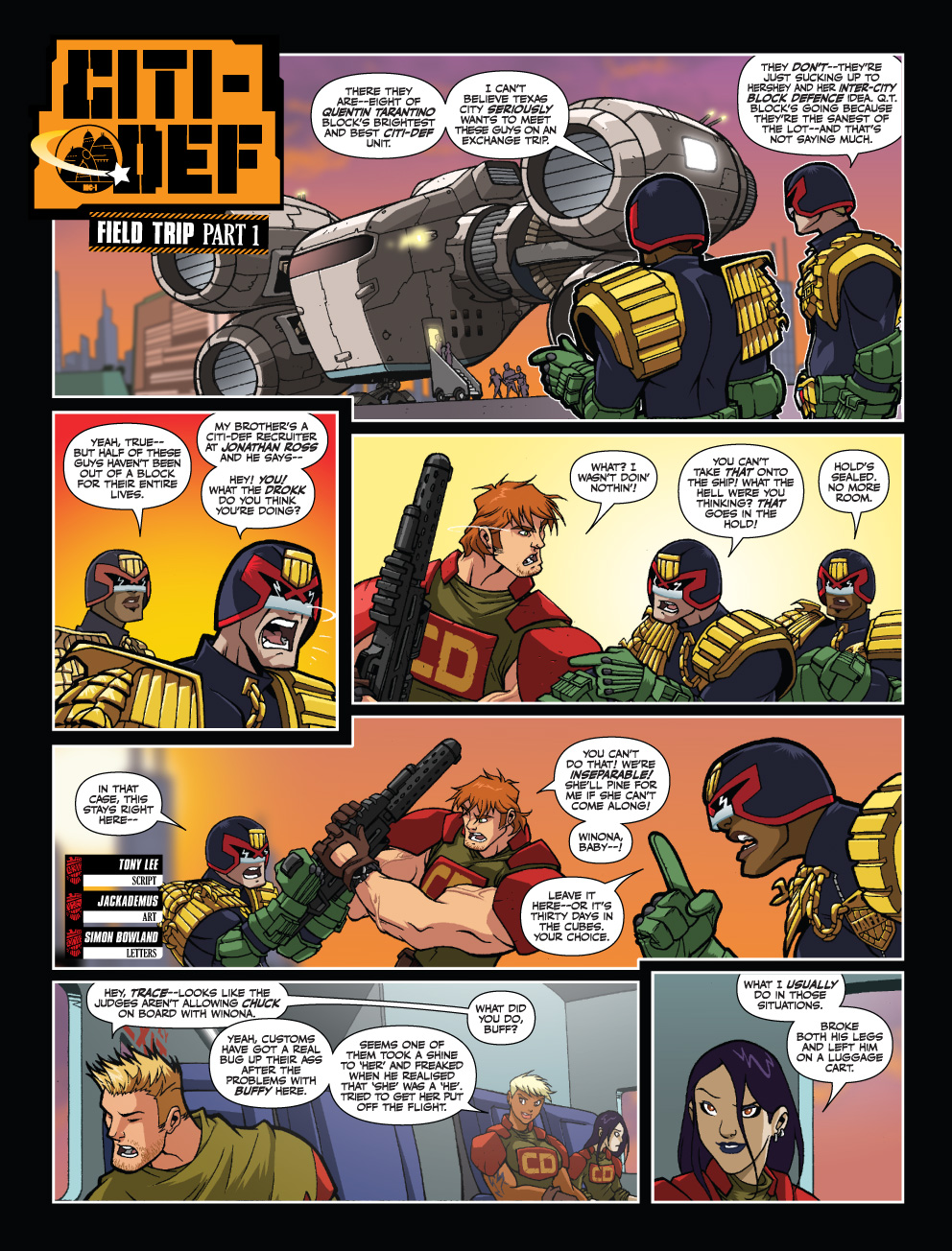 Read online Judge Dredd Megazine (Vol. 5) comic -  Issue #279 - 23