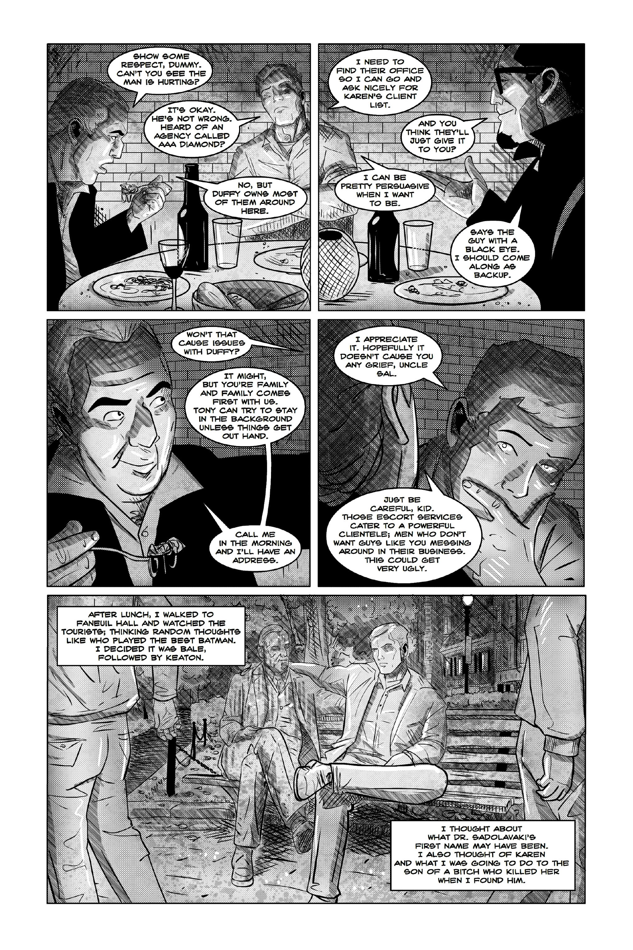 Read online Two Redheads & A Dead Blonde comic -  Issue #2 - 22