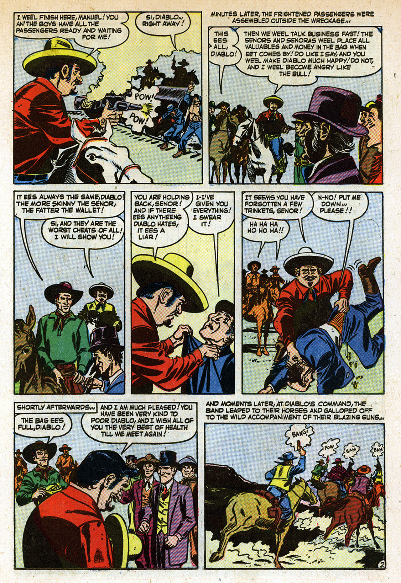 Read online Western Outlaws (1954) comic -  Issue #4 - 11