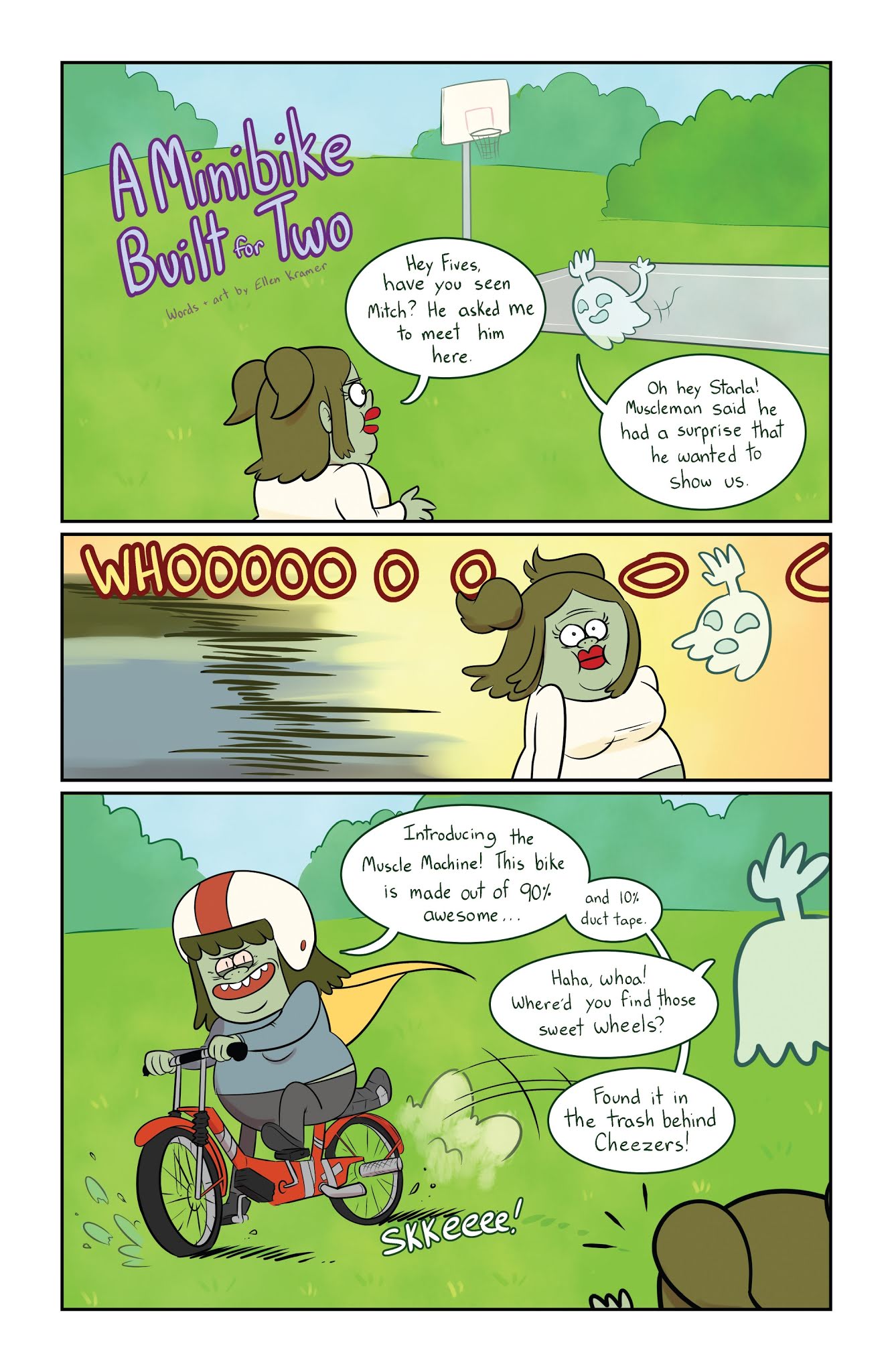 Read online Regular Show: Parks and Wreck comic -  Issue # TPB - 96