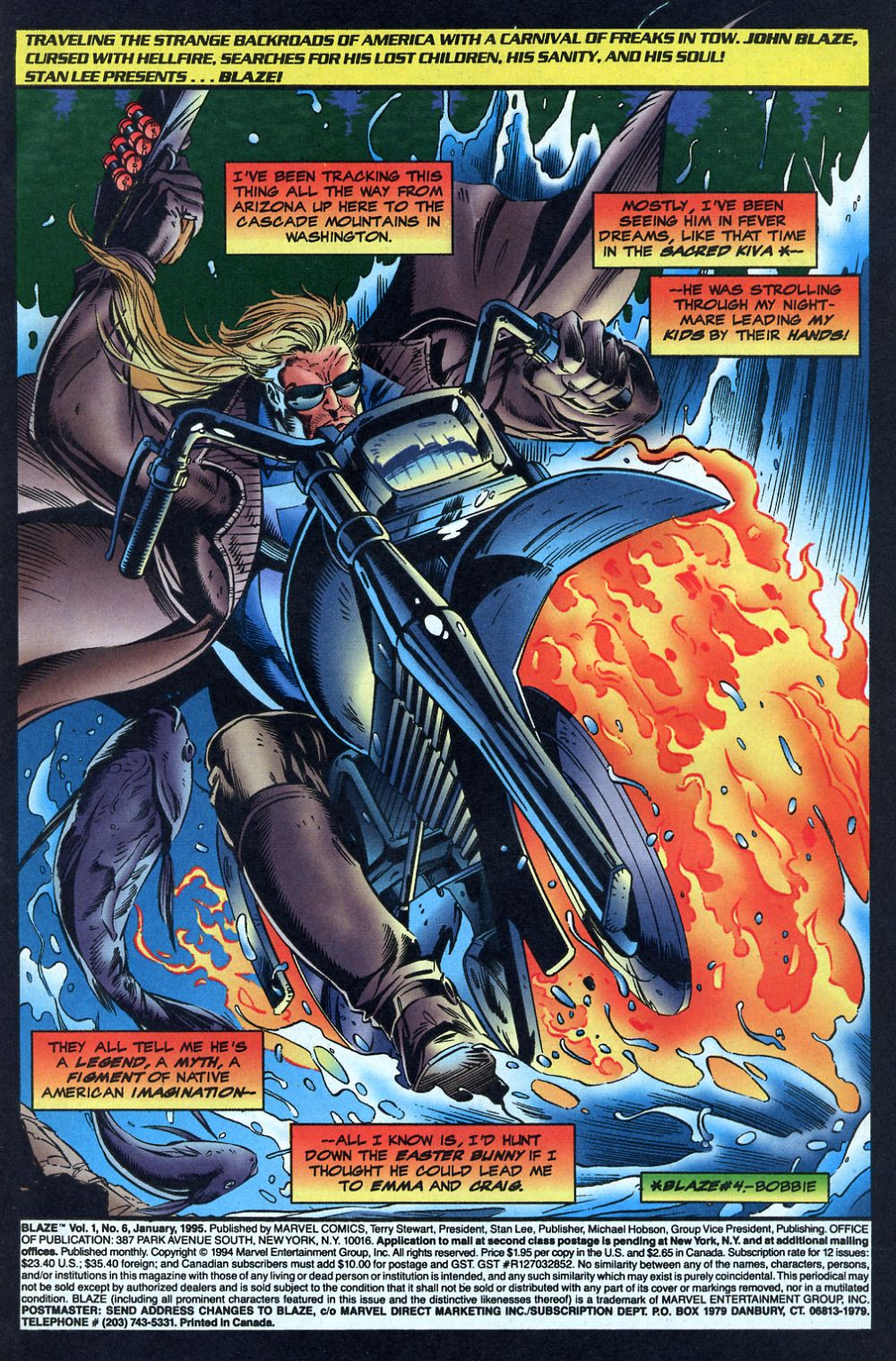 Read online Blaze comic -  Issue #6 - 2
