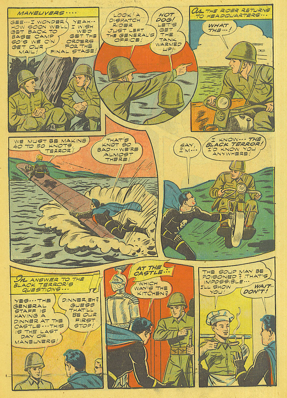 Read online Exciting Comics comic -  Issue #28 - 10