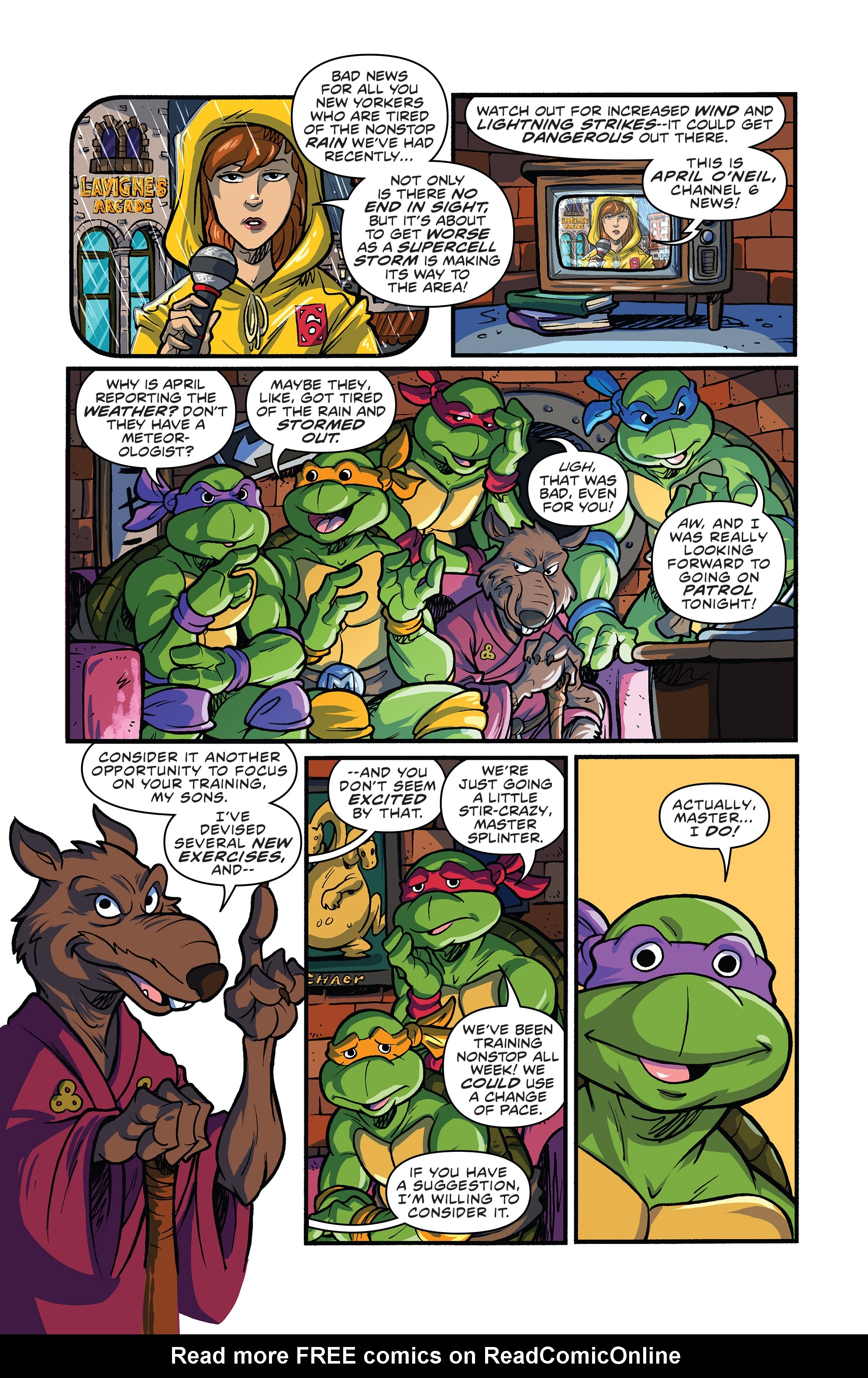Read online Teenage Mutant Ninja Turtles: Saturday Morning Adventures comic -  Issue #1 - 3