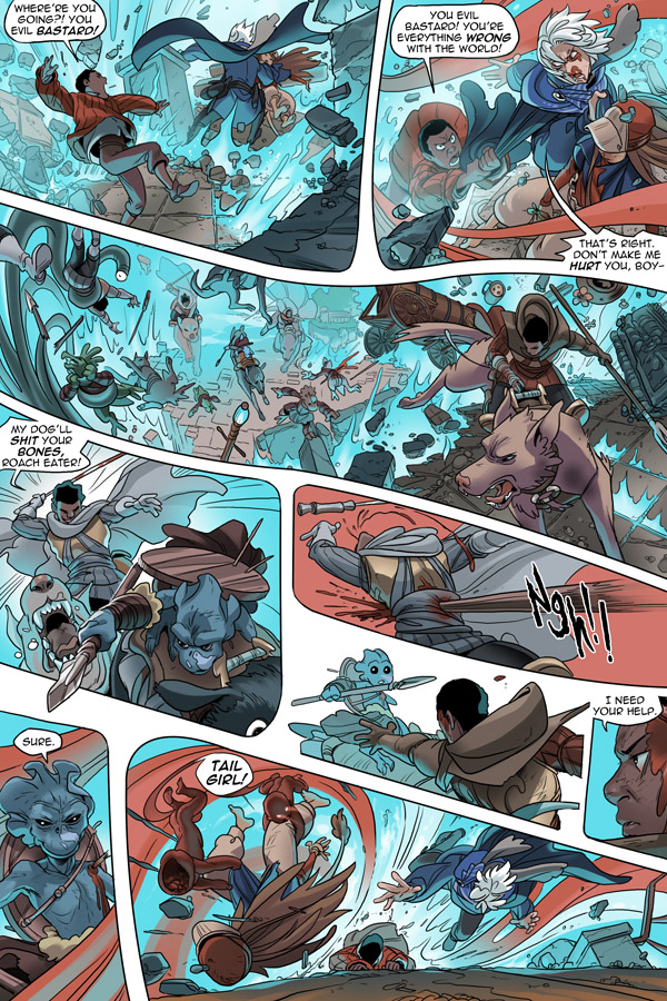 Read online Unsounded comic -  Issue #17 - 137