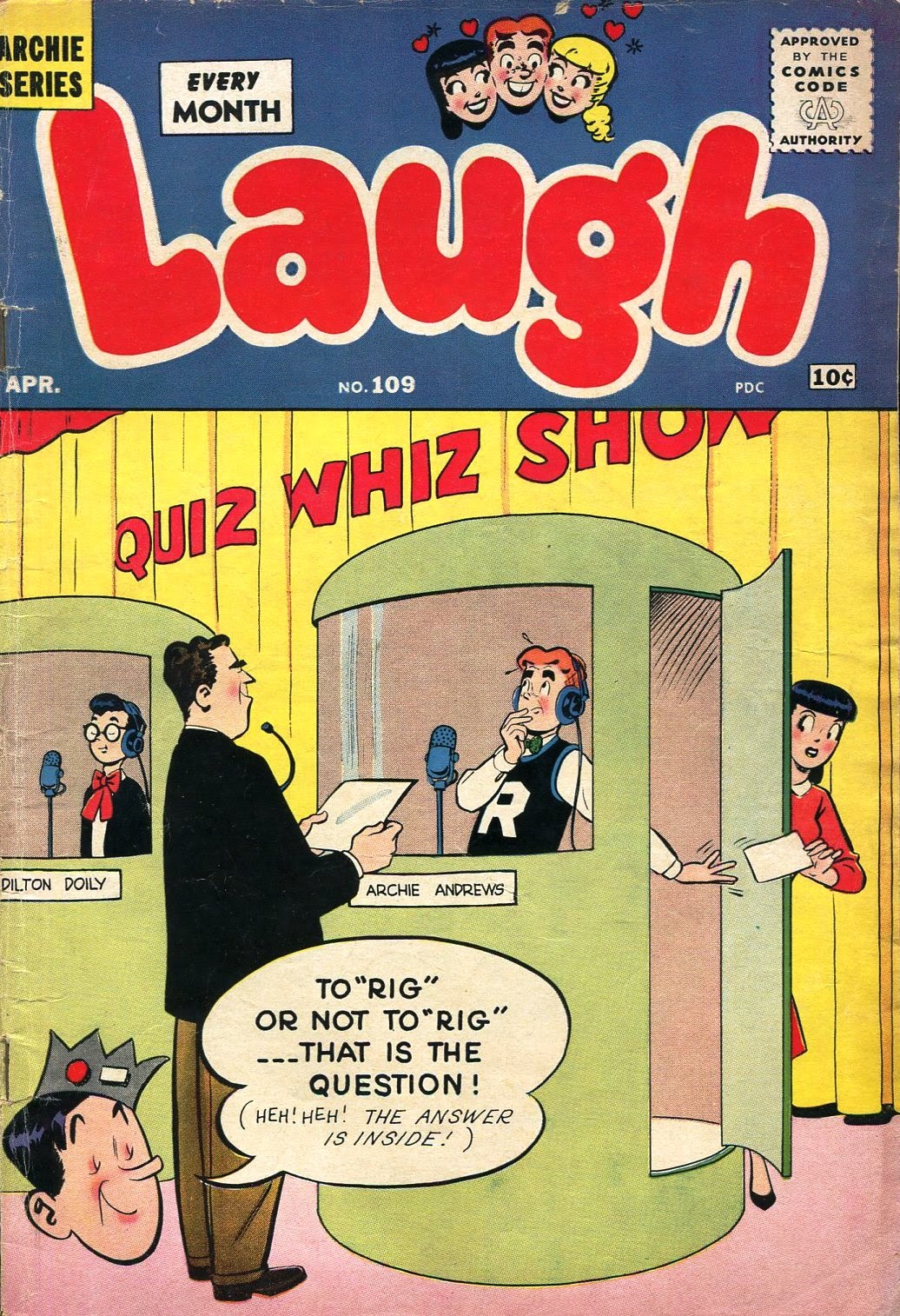 Read online Laugh (Comics) comic -  Issue #109 - 1