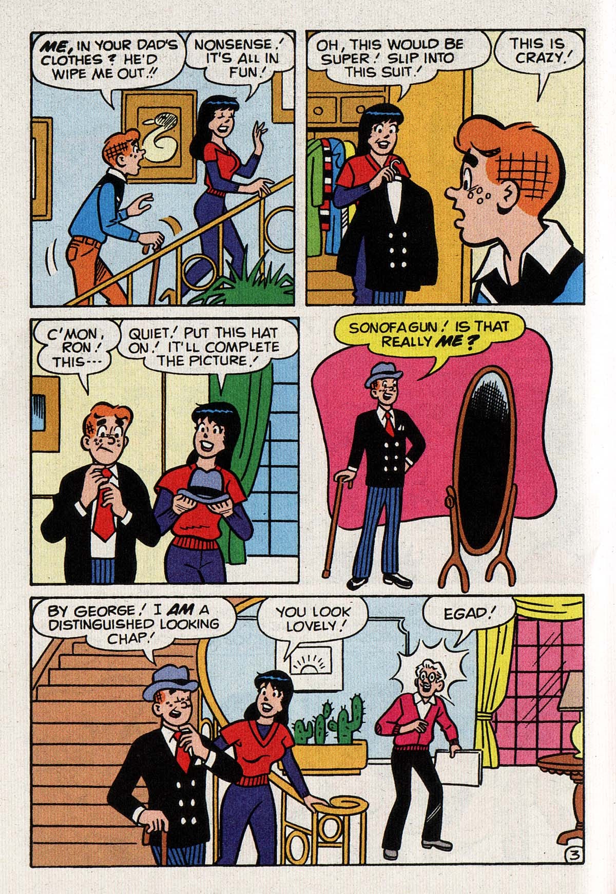 Read online Archie's Double Digest Magazine comic -  Issue #141 - 56