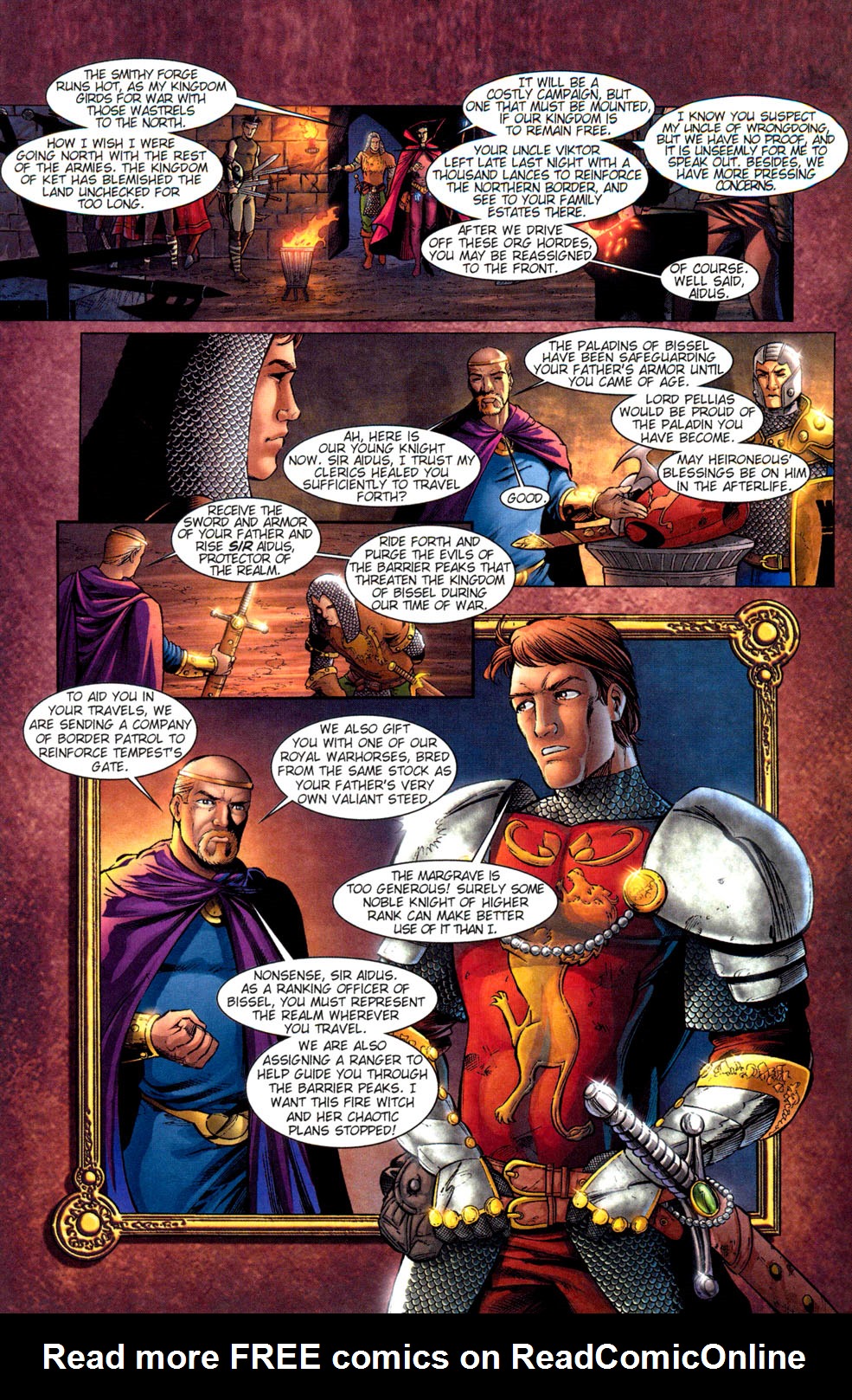 Read online Dungeons & Dragons: Tempests Gate comic -  Issue #3 - 9