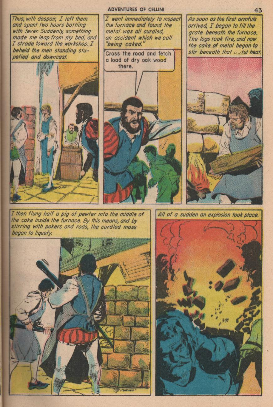 Read online Classics Illustrated comic -  Issue #38 - 45