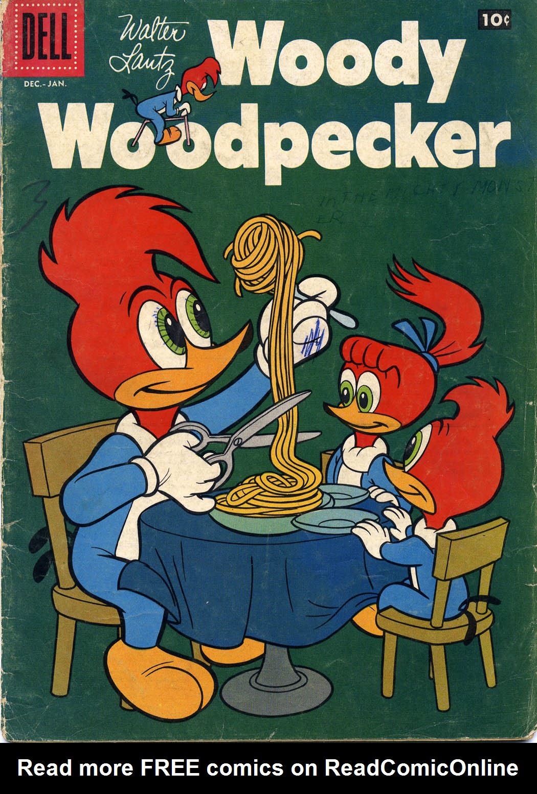 Read online Walter Lantz Woody Woodpecker (1952) comic -  Issue #46 - 1