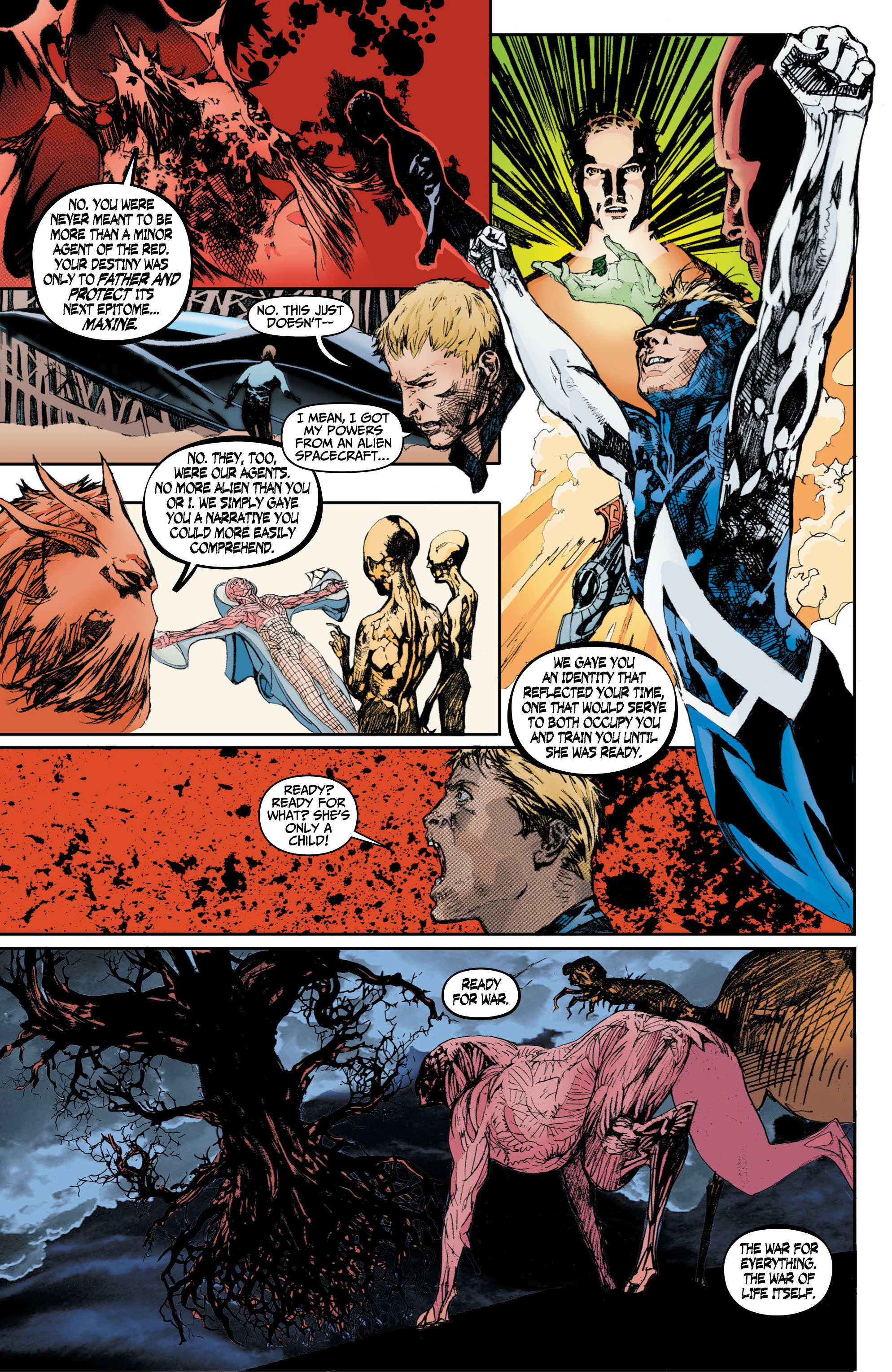 Read online Animal Man: The Hunt comic -  Issue # TPB - 53
