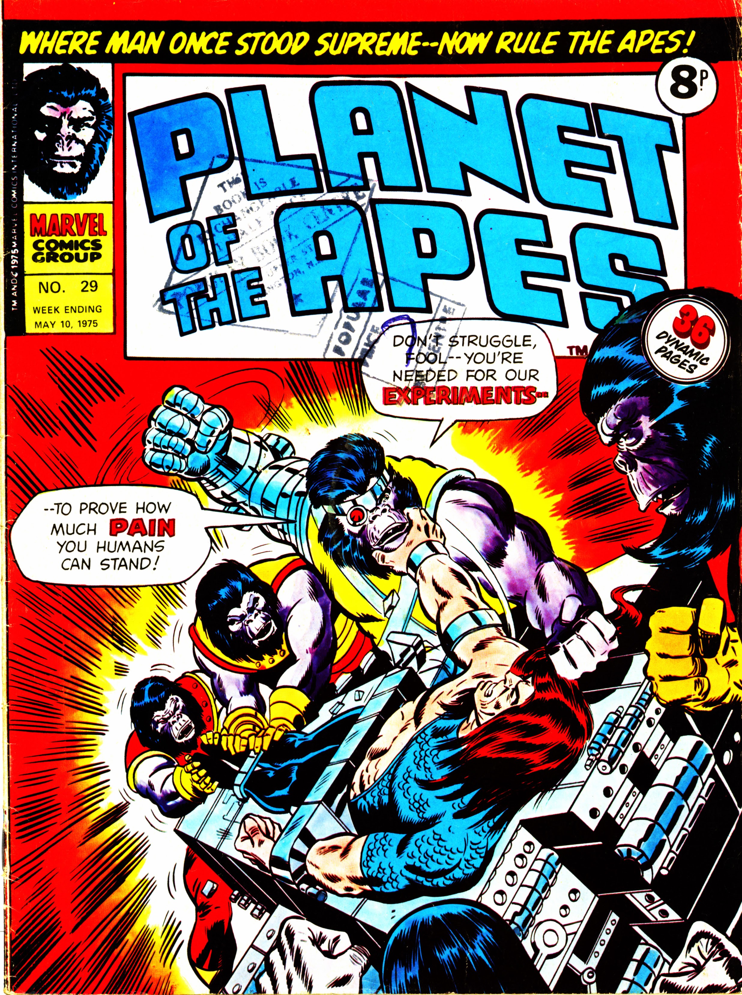 Read online Planet of the Apes (1974) comic -  Issue #29 - 1