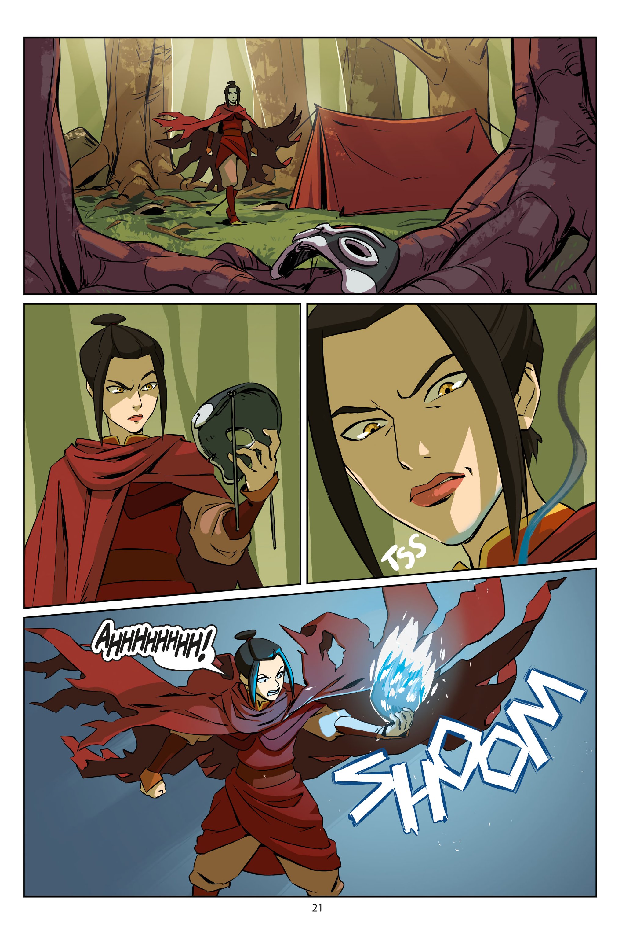 Read online Avatar: The Last Airbender - Azula in the Spirit Temple comic -  Issue # TPB - 22