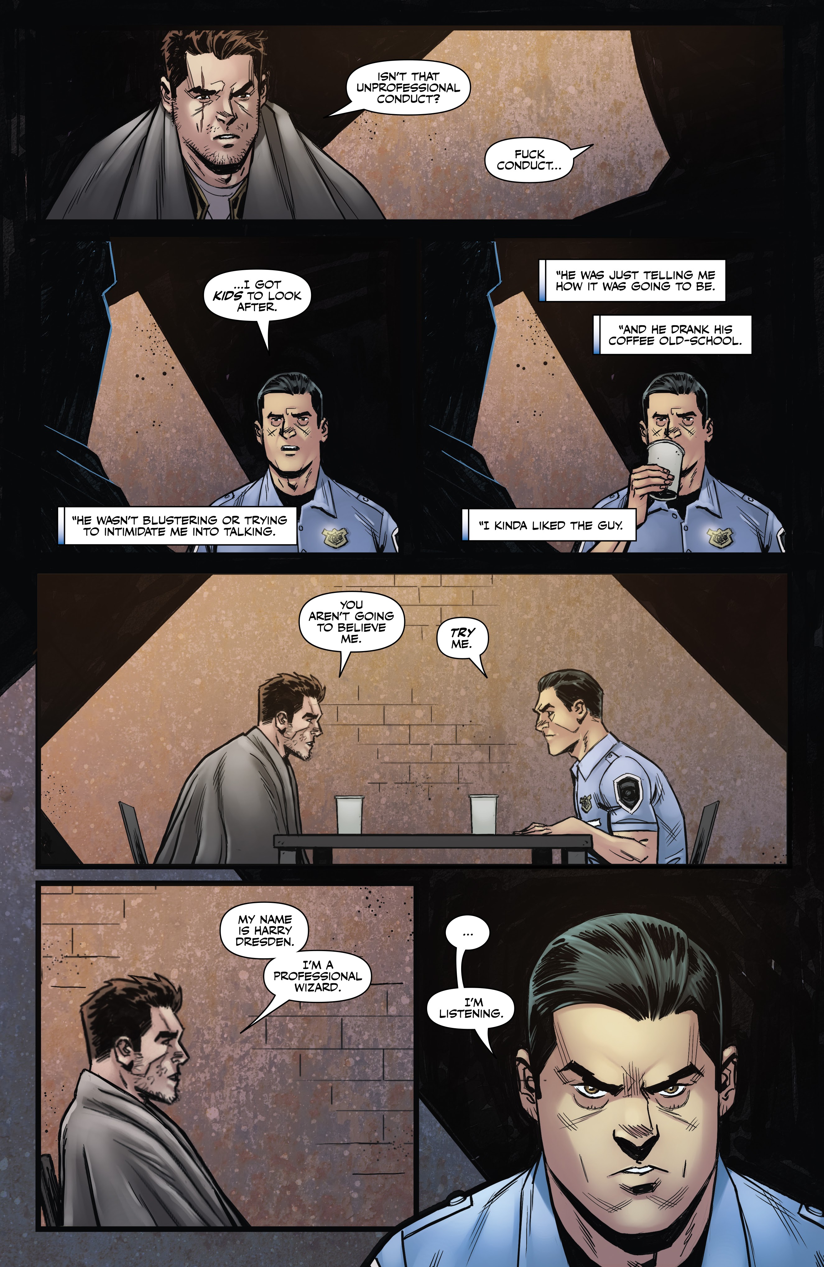 Read online Jim Butcher's The Dresden Files: Bigfoot comic -  Issue # TPB - 80