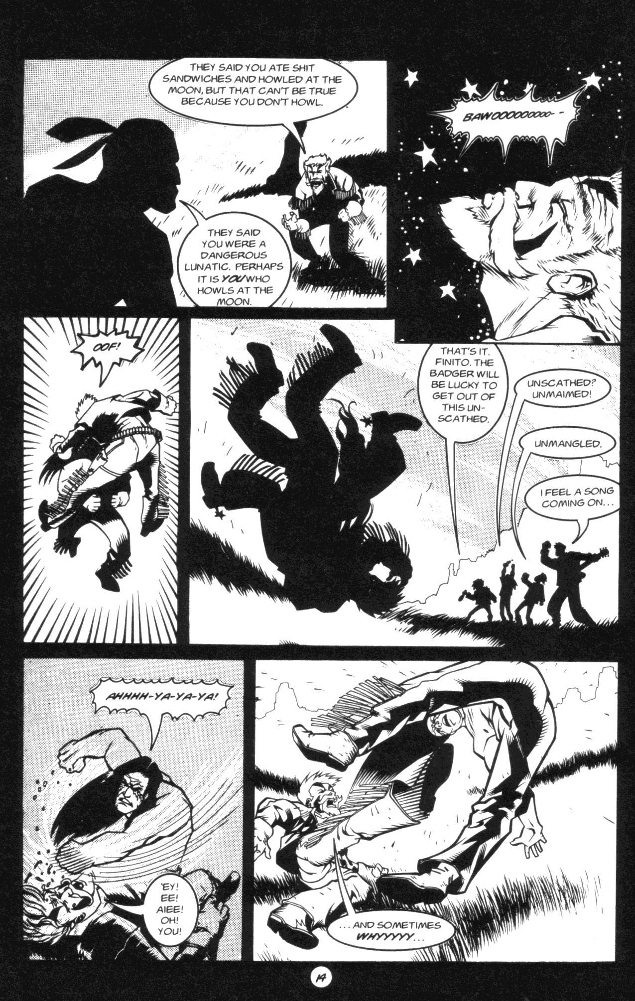 Read online The Badger (1997) comic -  Issue #2 - 16