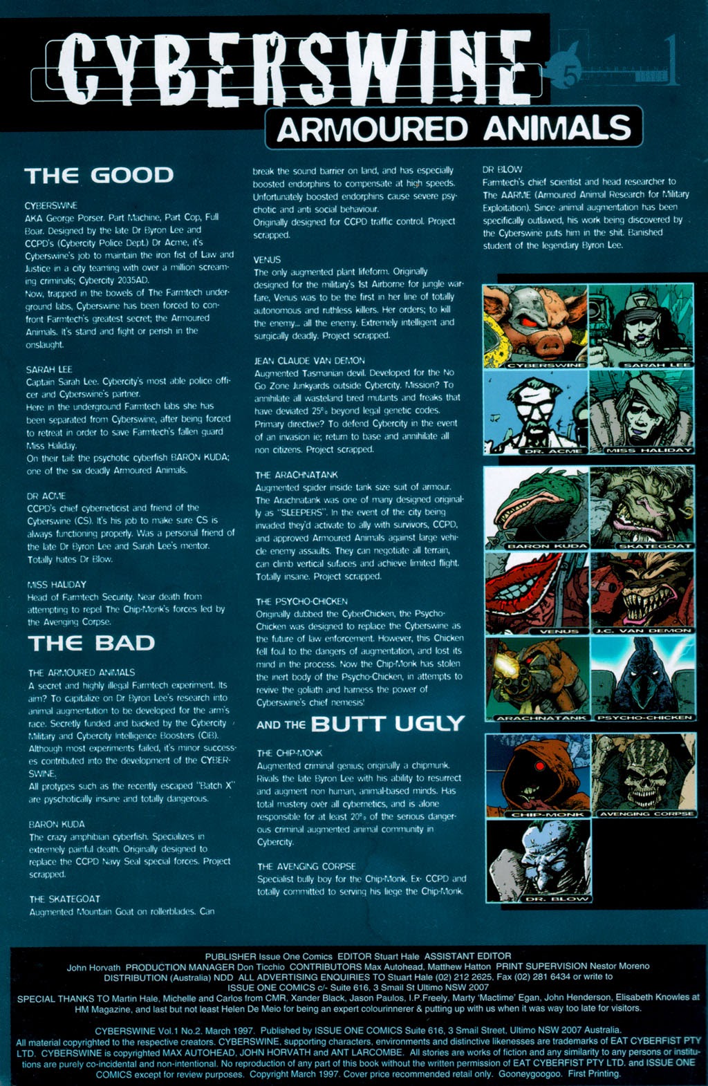 Read online Cyberswine comic -  Issue #2 - 2