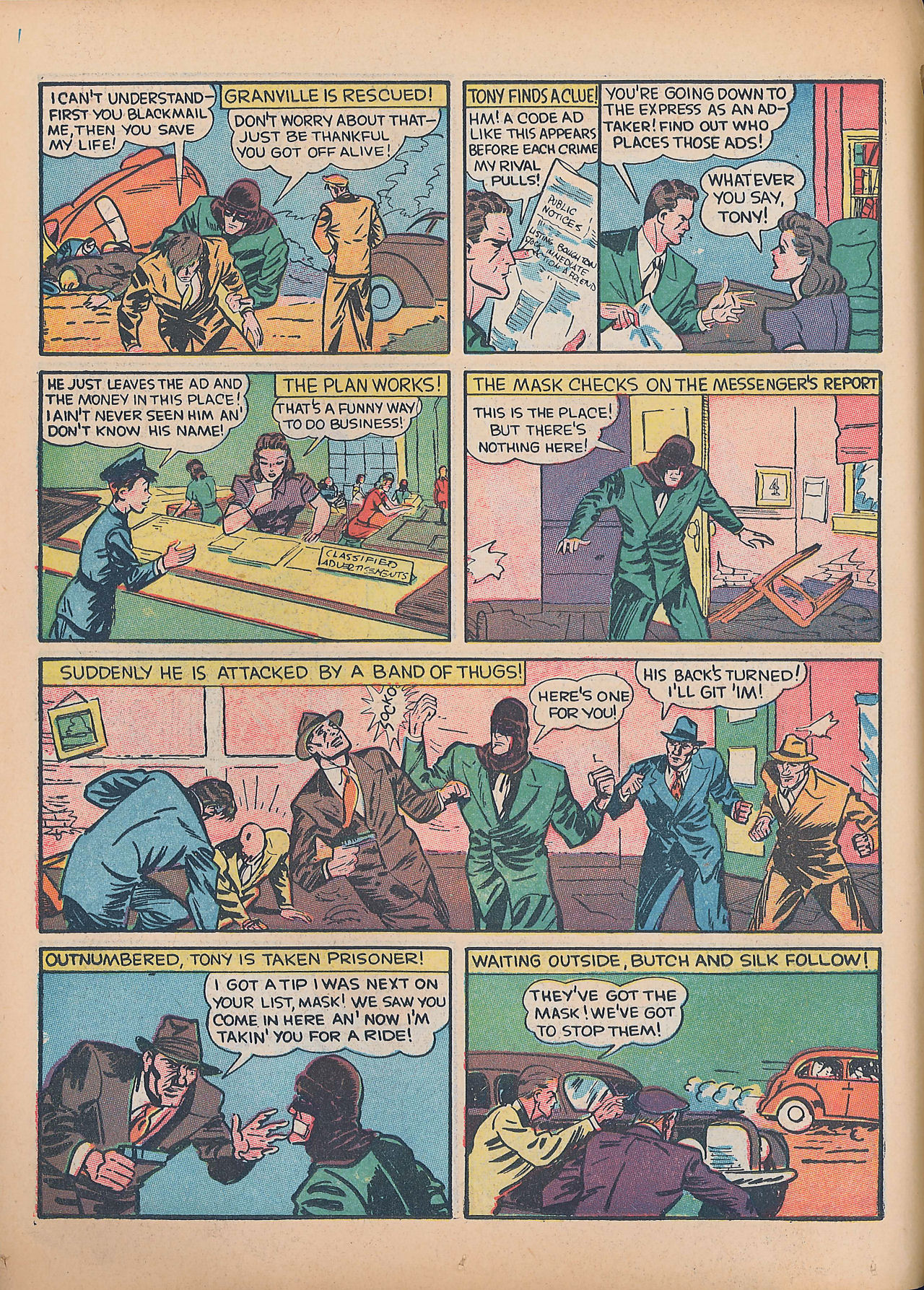 Read online Exciting Comics comic -  Issue #4 - 24