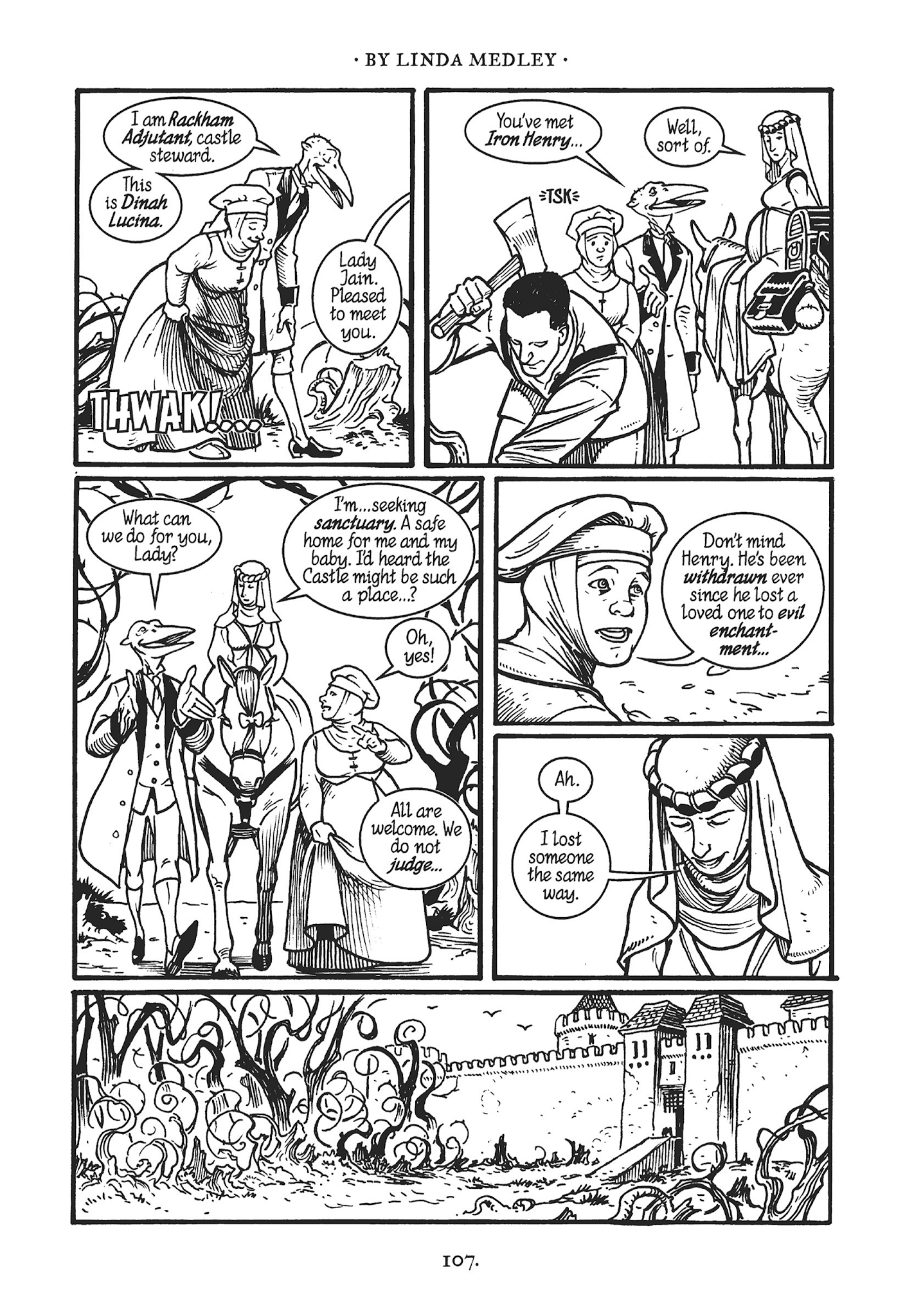 Read online Castle Waiting comic -  Issue # TPB - 112