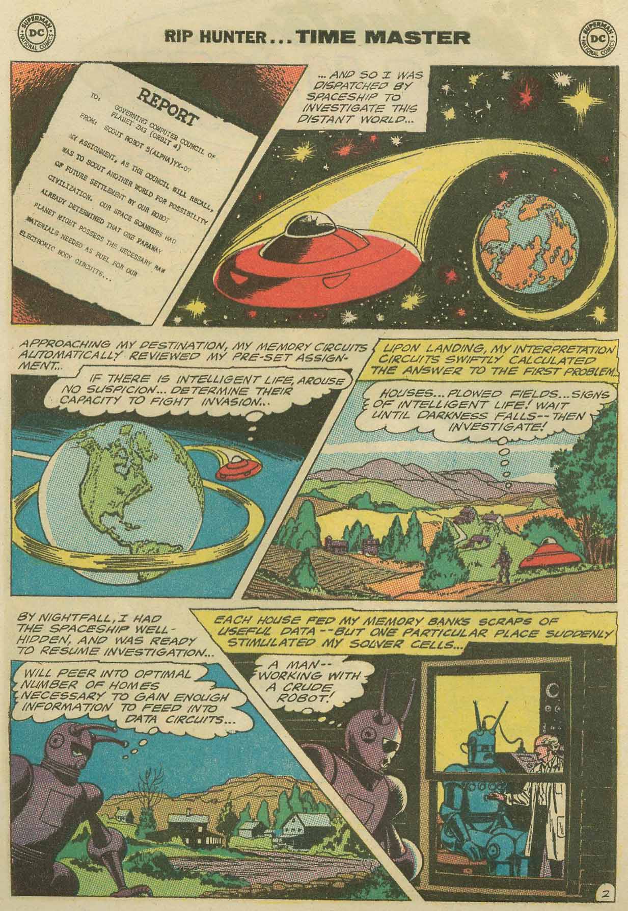 Read online Rip Hunter...Time Master comic -  Issue #27 - 4