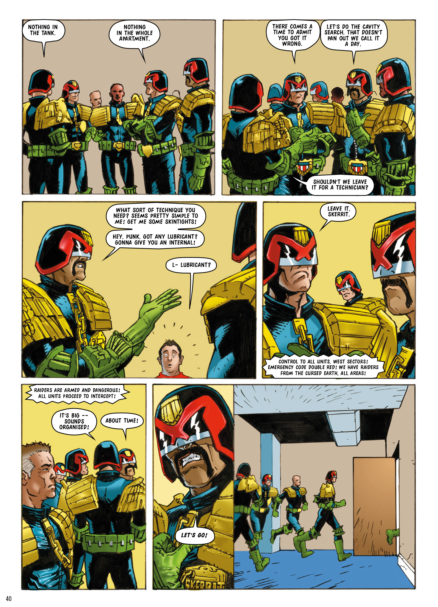 Read online Judge Dredd: The Complete Case Files comic -  Issue # TPB 32 (Part 1) - 42