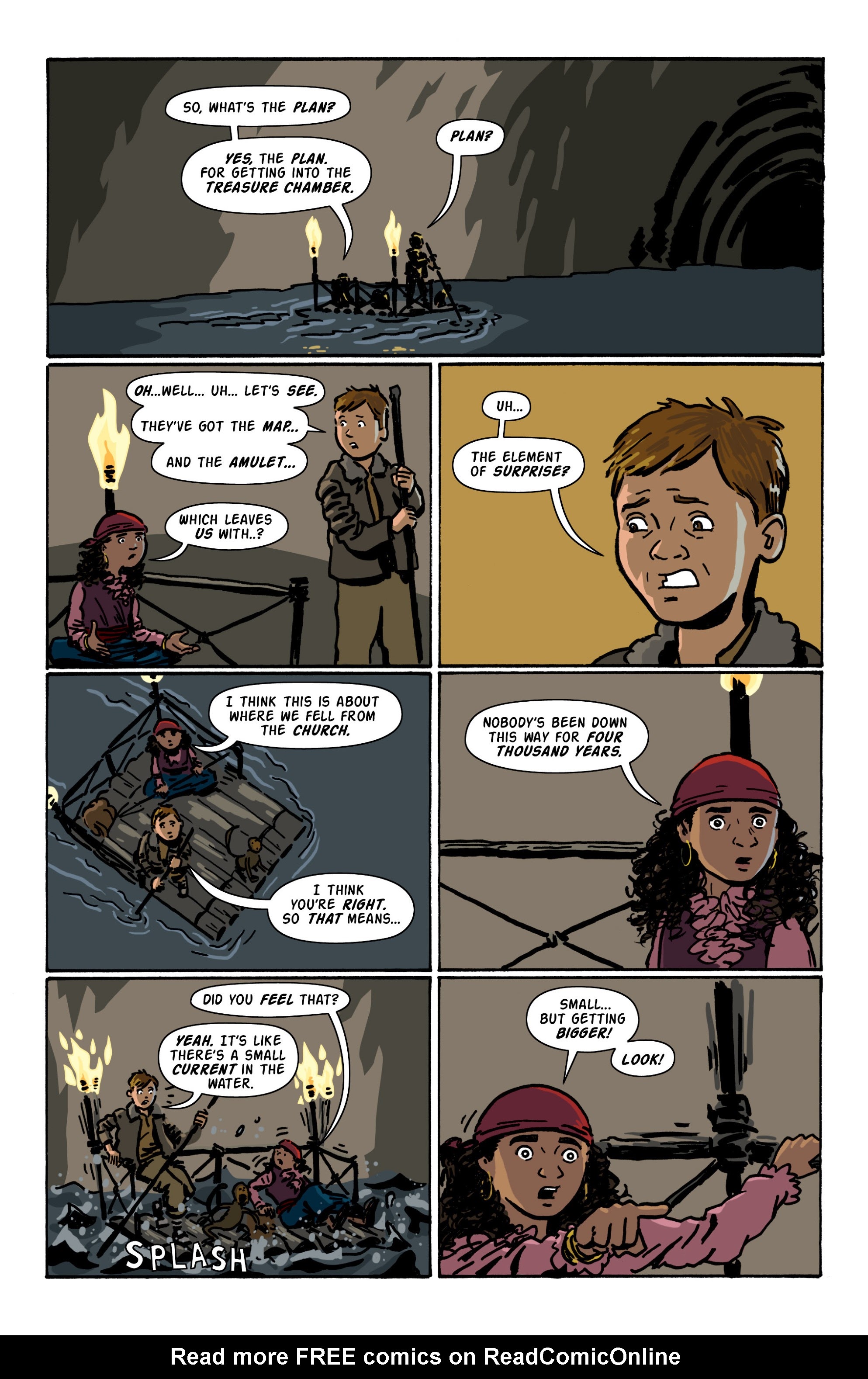 Read online Rocket Robinson and the Pharaoh's Fortune comic -  Issue # TPB (Part 2) - 87