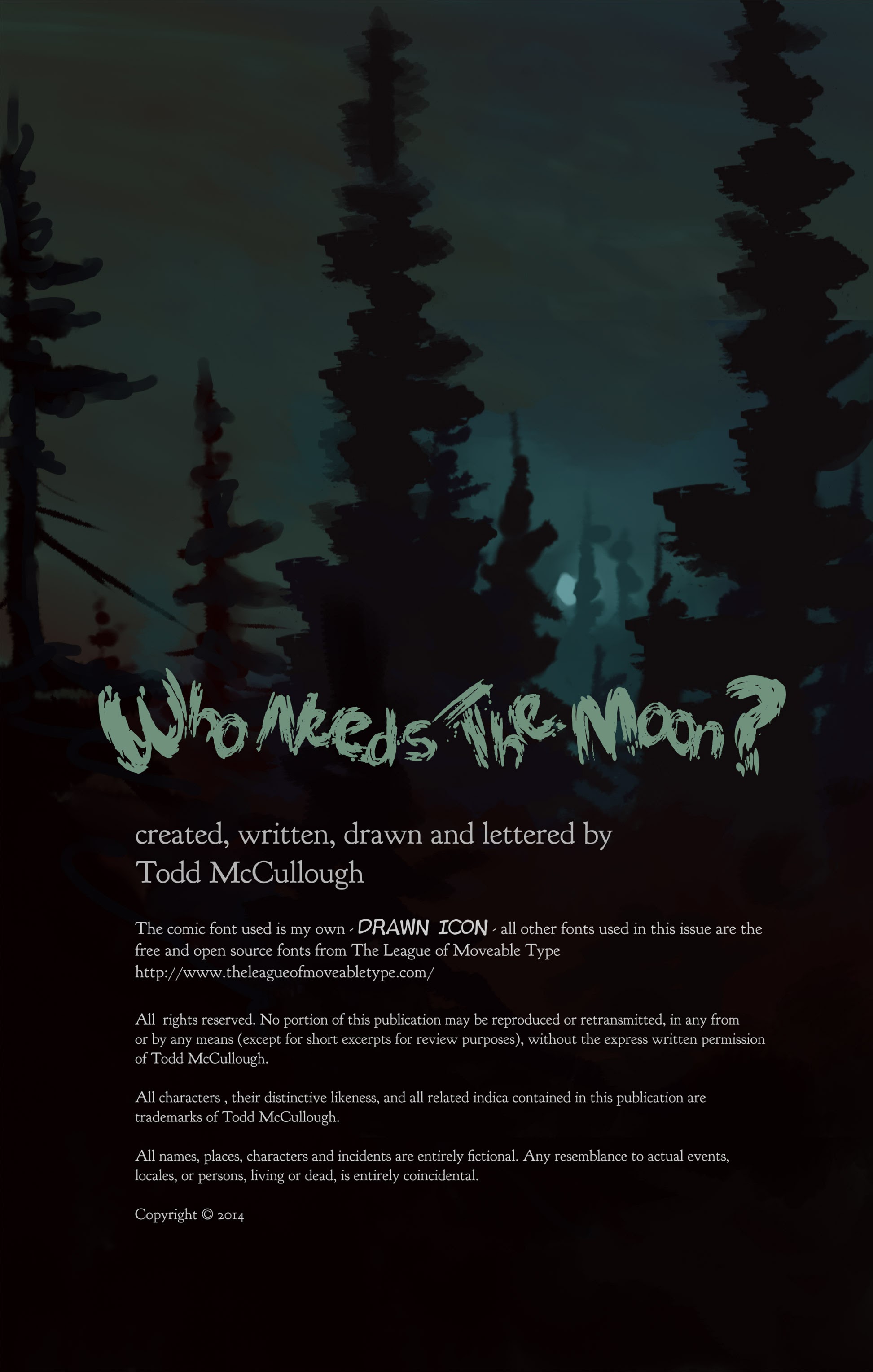 Read online Who Needs the Moon comic -  Issue #5 - 2