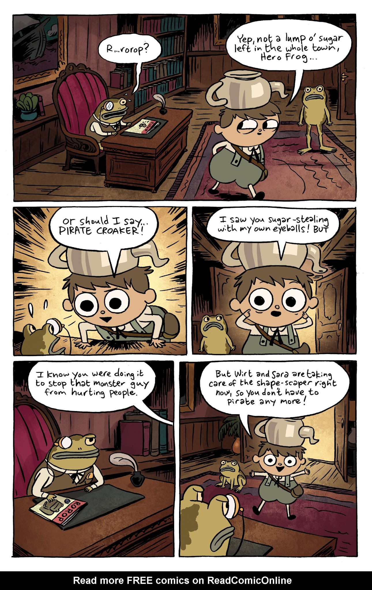 Read online Over the Garden Wall (2016) comic -  Issue #16 - 5