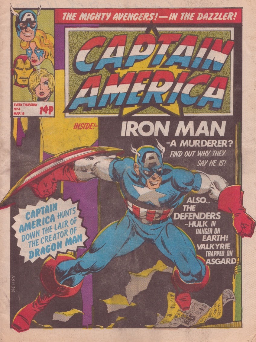 Read online Captain America (1981) comic -  Issue #4 - 1