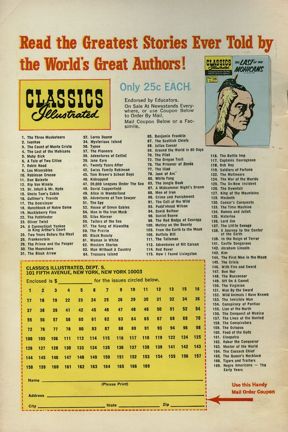 Read online Classics Illustrated comic -  Issue #142 - 52