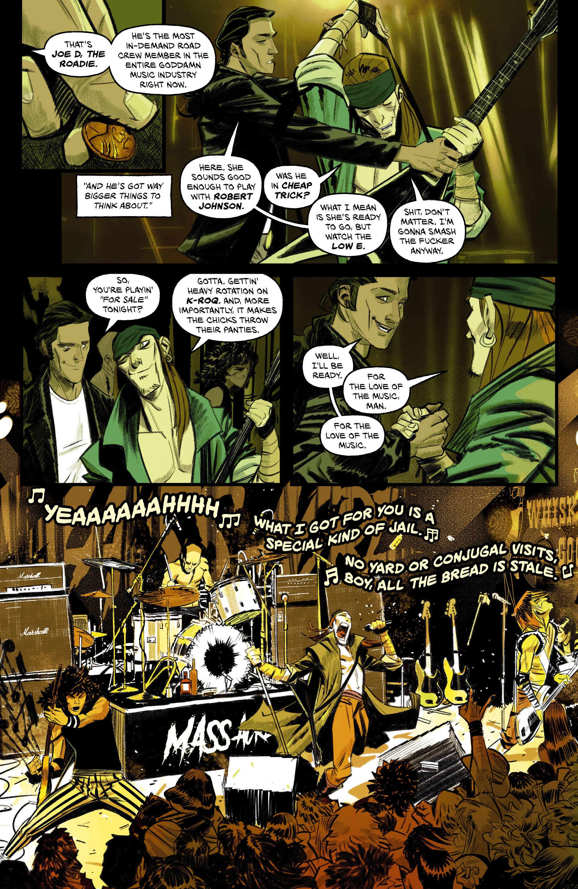 Read online The Roadie comic -  Issue #1 - 4