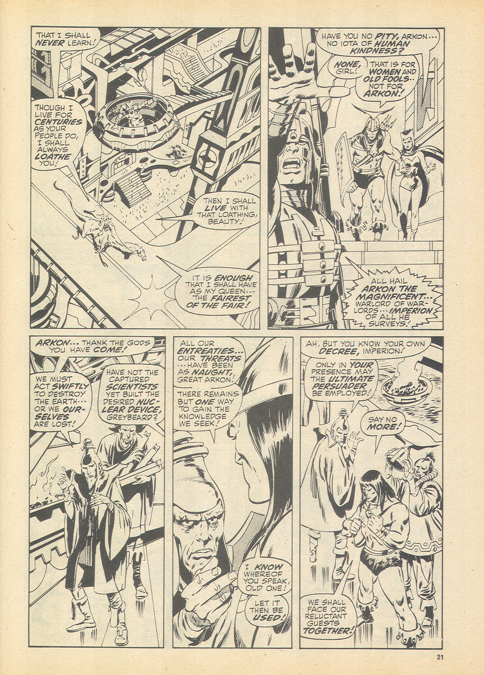 Read online The Avengers (1973) comic -  Issue #116 - 21