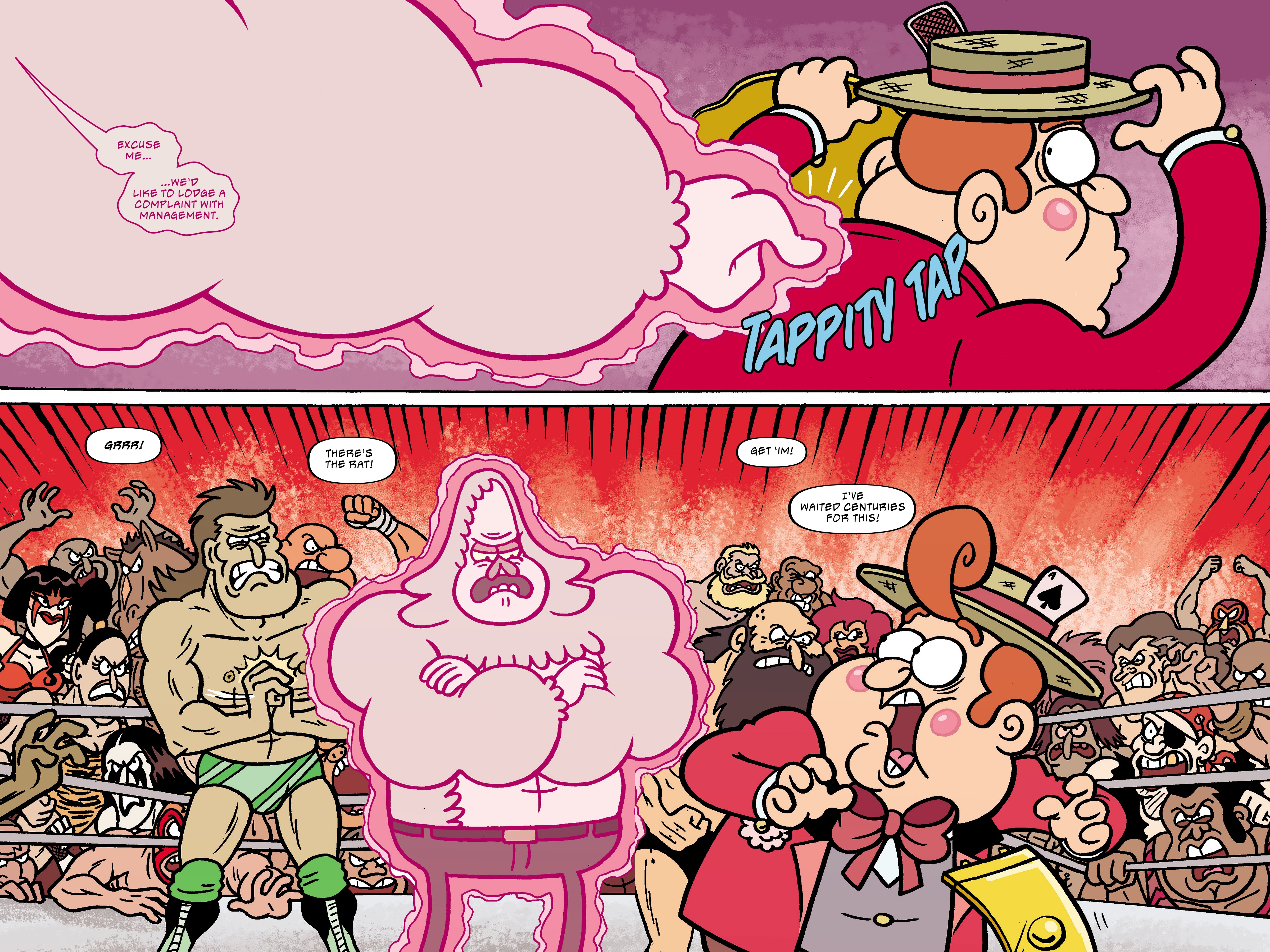 Read online Regular Show: Wrasslesplosion comic -  Issue # TPB - 108
