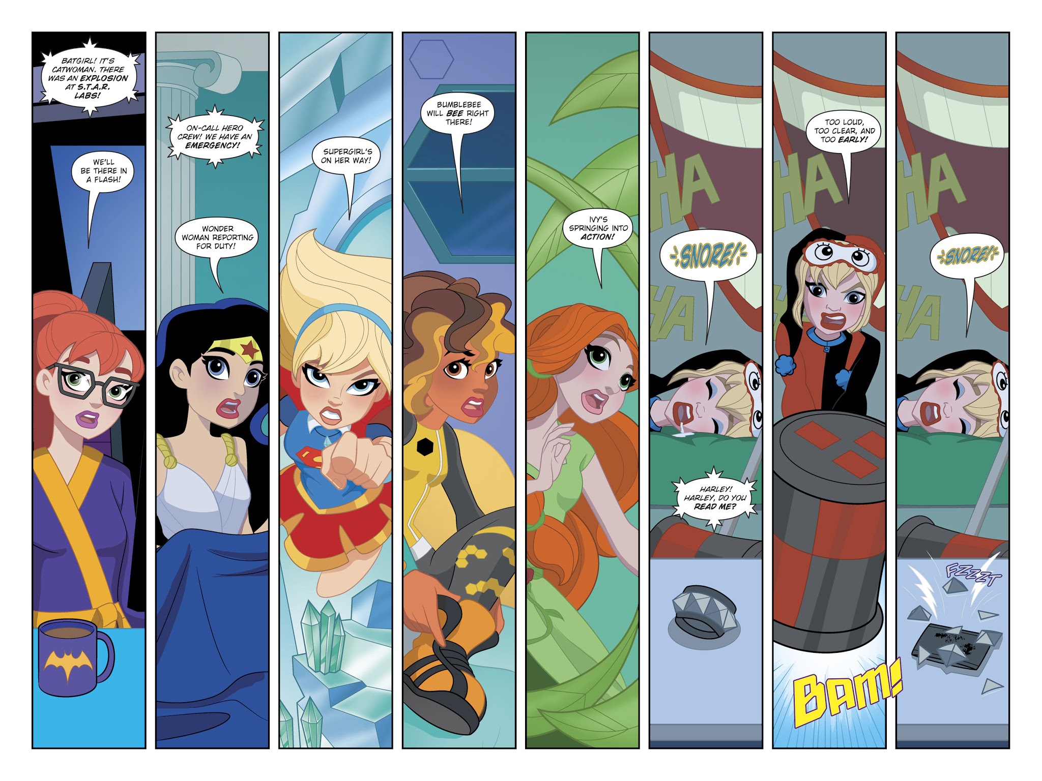 Read online Free Comic Book Day 2018 comic -  Issue # Silver DC Super Hero Girls - 7