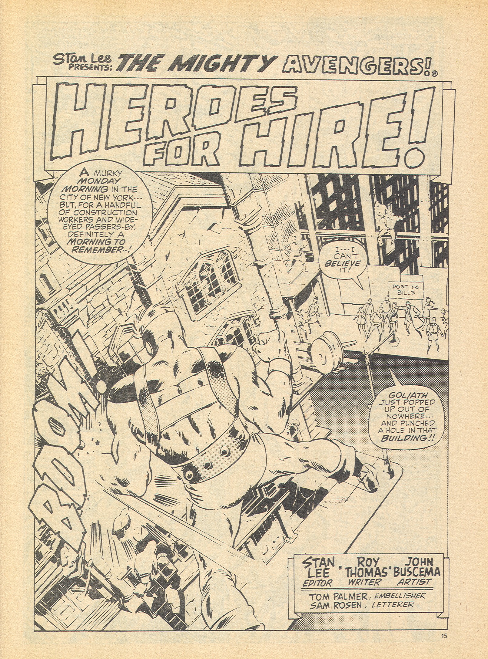 Read online The Avengers (1973) comic -  Issue #118 - 15