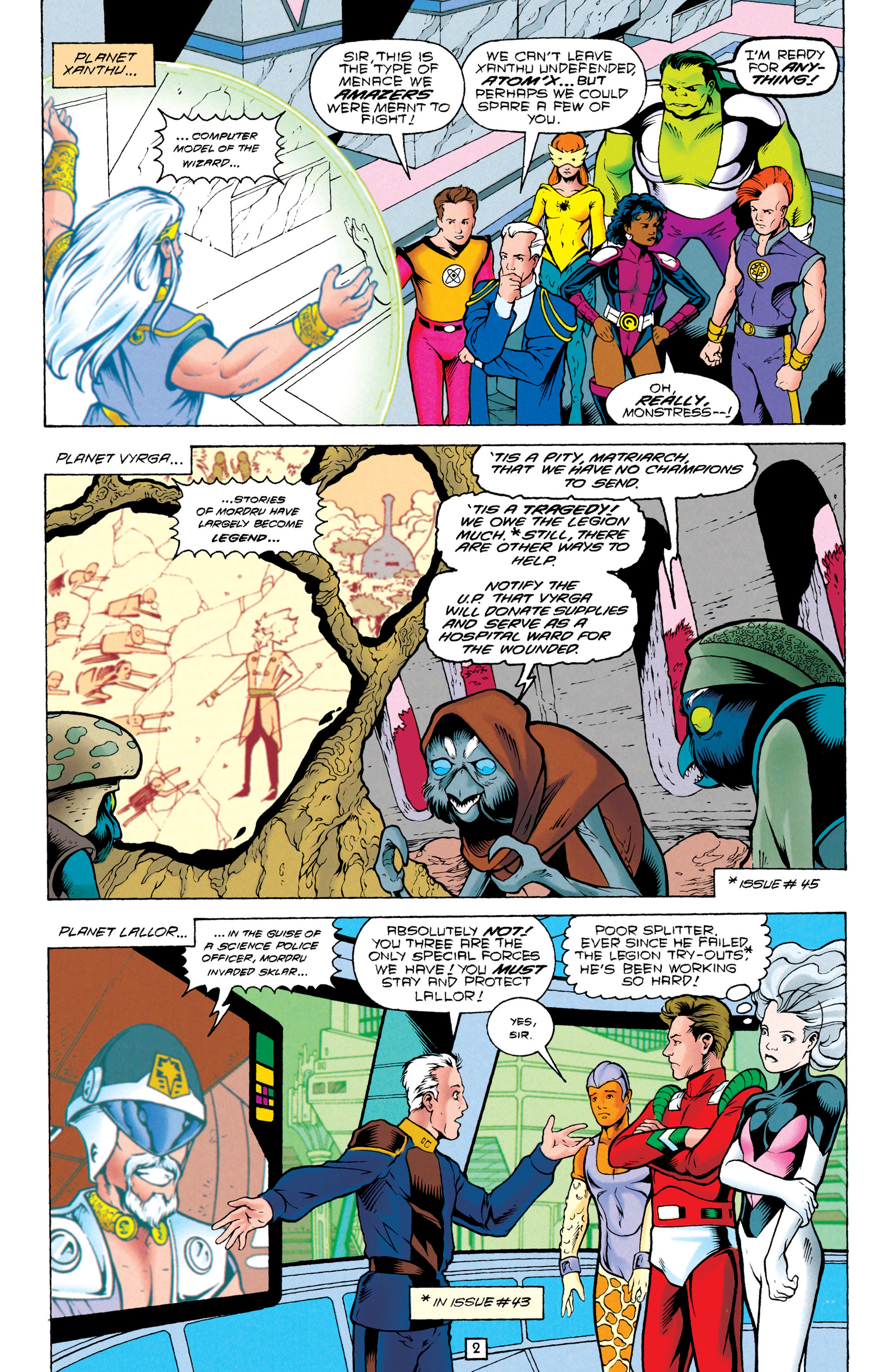 Read online Legionnaires comic -  Issue #49 - 3