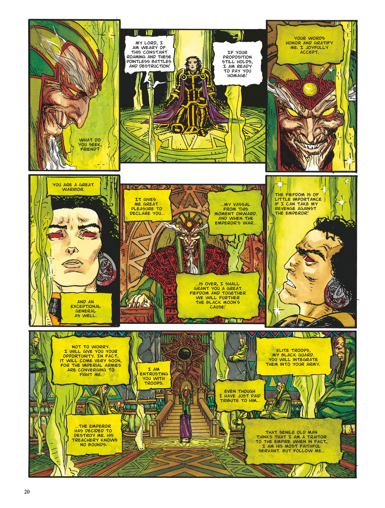 Read online The Black Moon Chronicles comic -  Issue #5 - 19